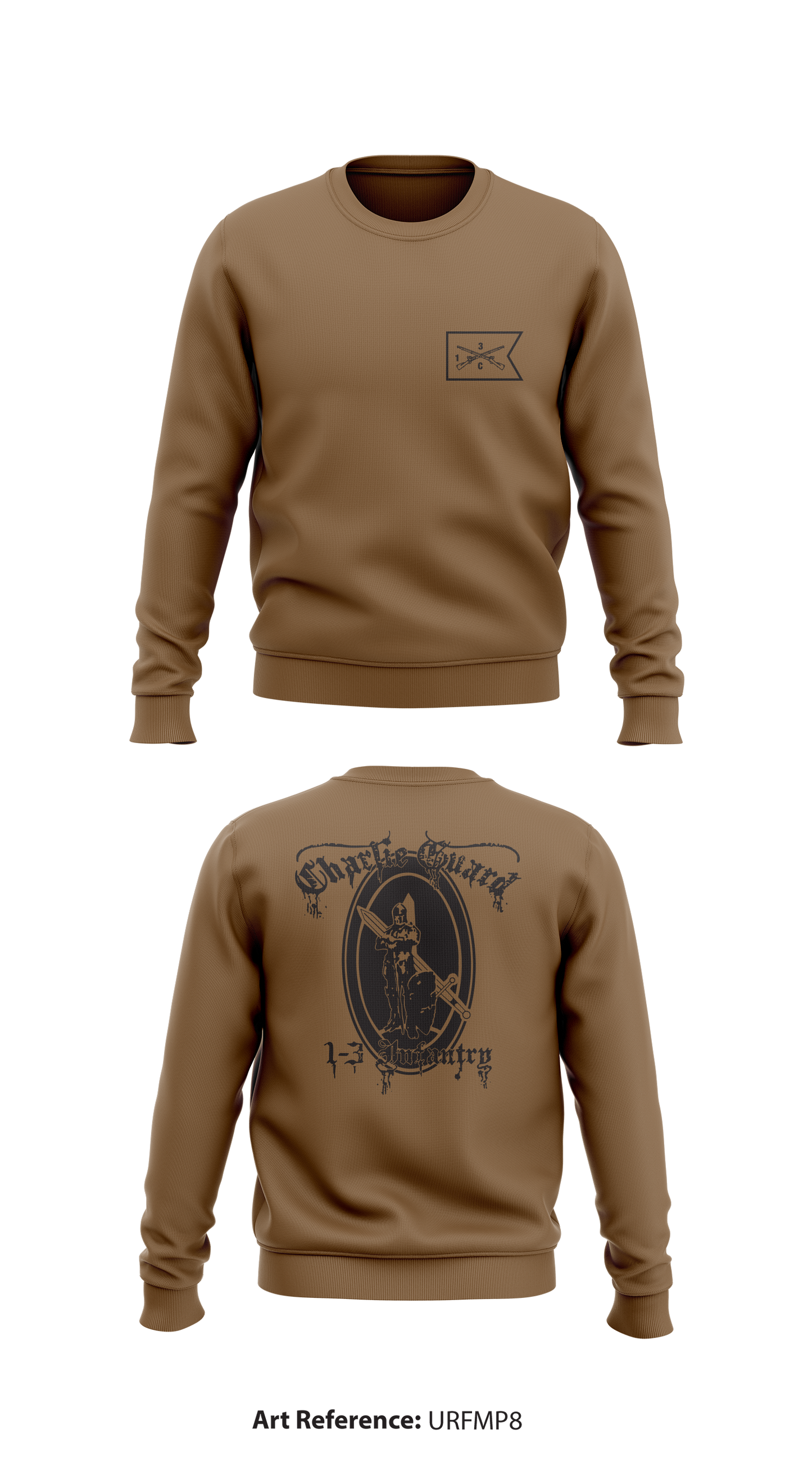 Charlie Guardian Store 1 Core Men's Crewneck Performance Sweatshirt - URfmP8