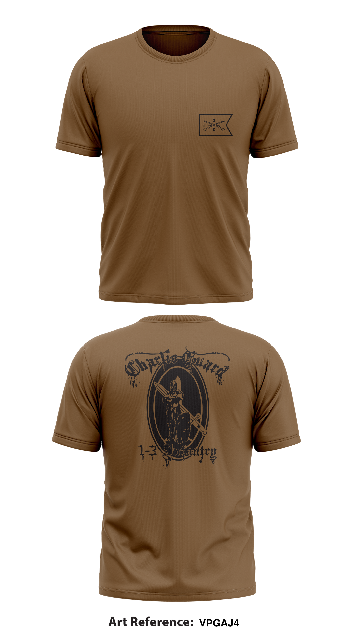 Charlie Guardian Store 1 Core Men's SS Performance Tee - vpGaJ4