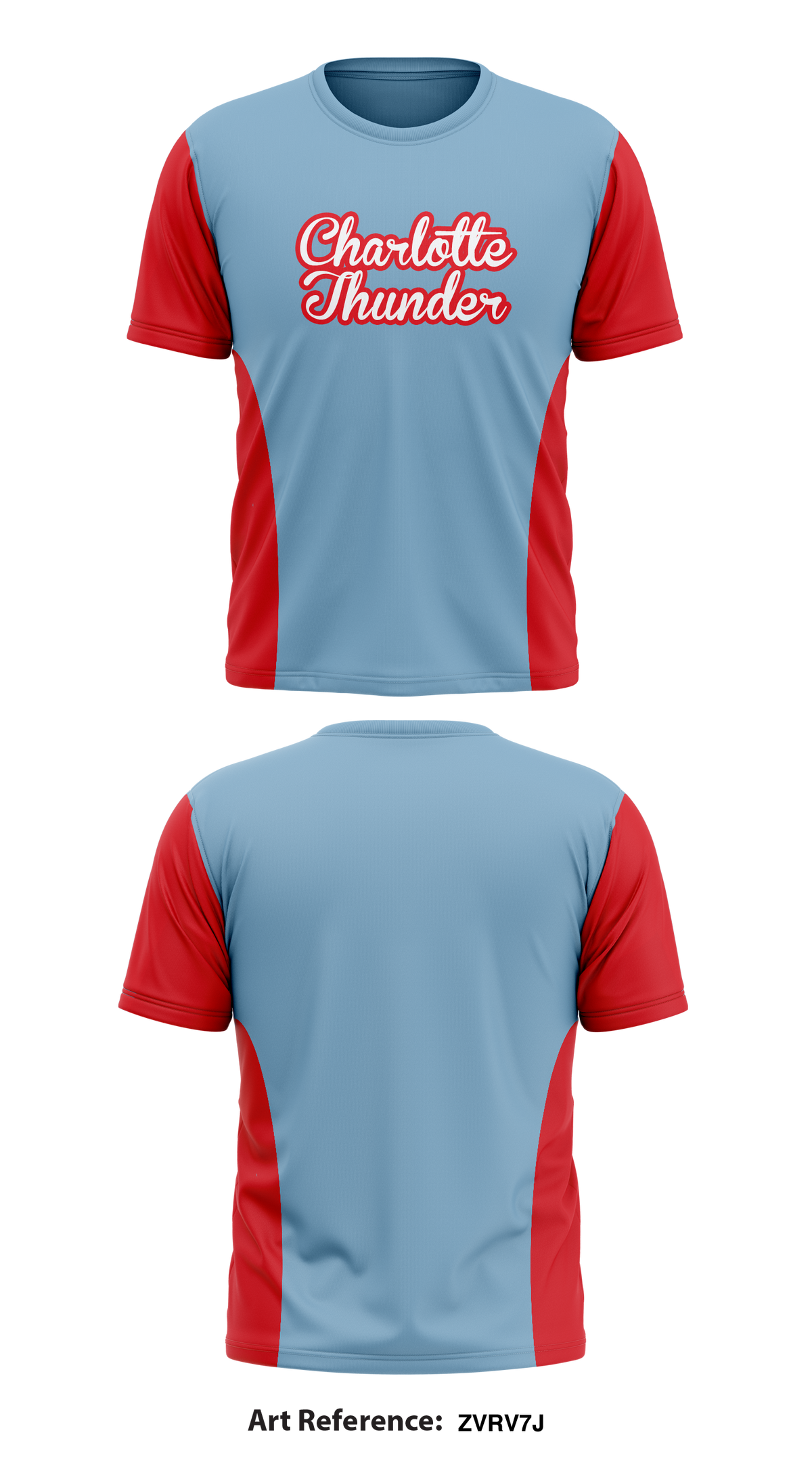 Charlotte Thunder Store 1 Core Men's SS Performance Tee - ZVRV7j