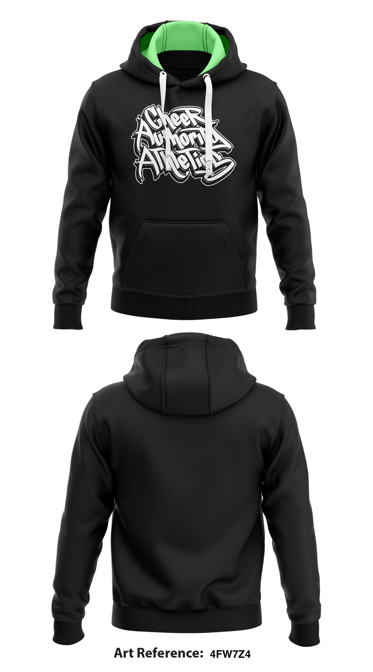 Cheer Authority Athletics Core Men's Hooded Performance Sweatshirt - 4Fw7z4