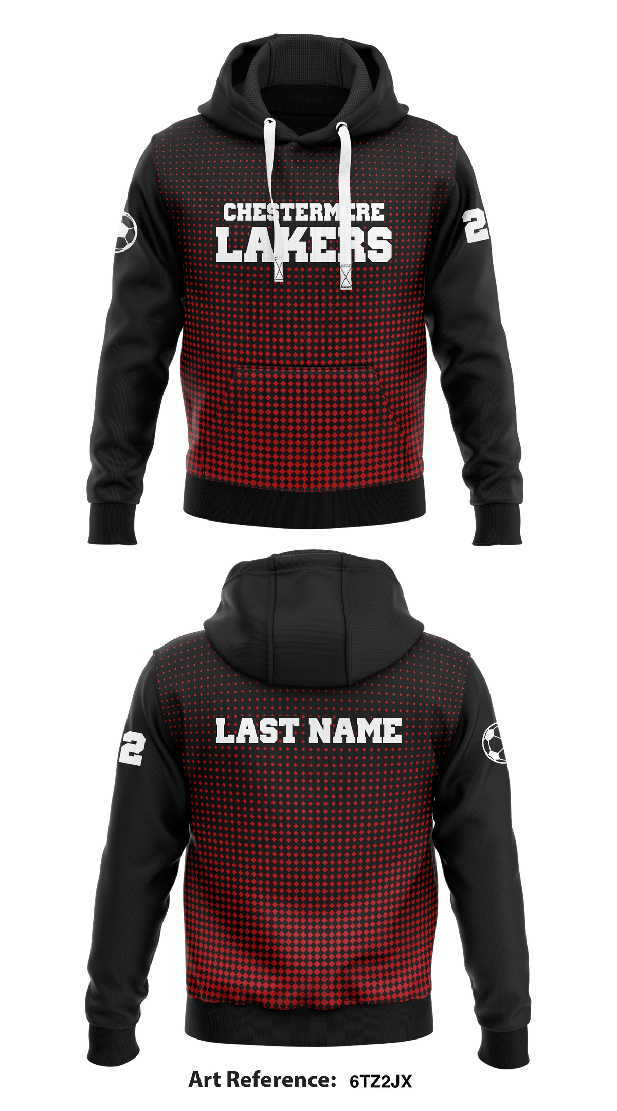 Chestermere Lakers Store 1 Core Men's Hooded Performance Sweatshirt - 6tz2Jx