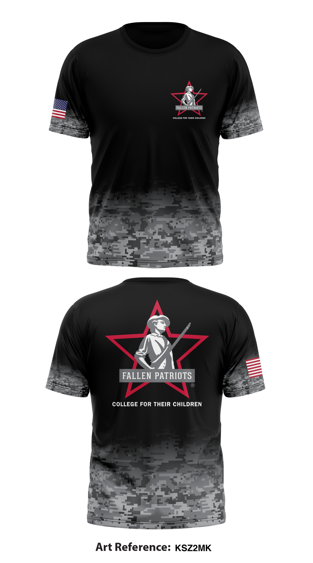 Children of Fallen Patriots Store 1 Core Men's SS Performance Tee - ksz2Mk