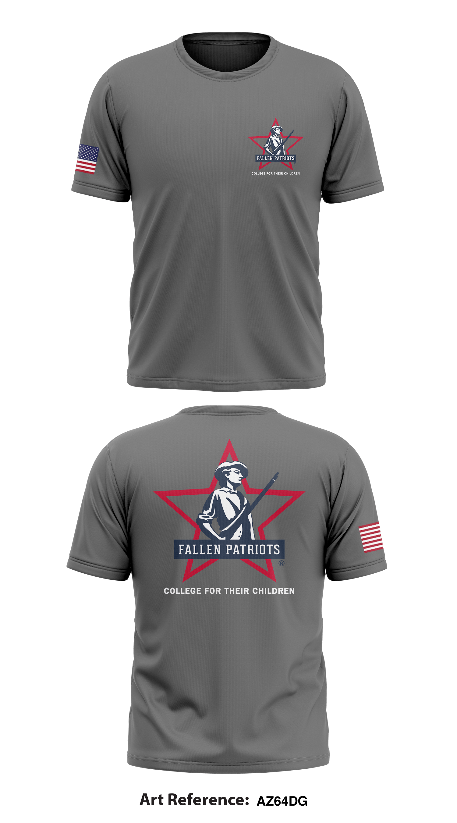 Children of Fallen Patriots Store 1 Core Men's SS Performance Tee