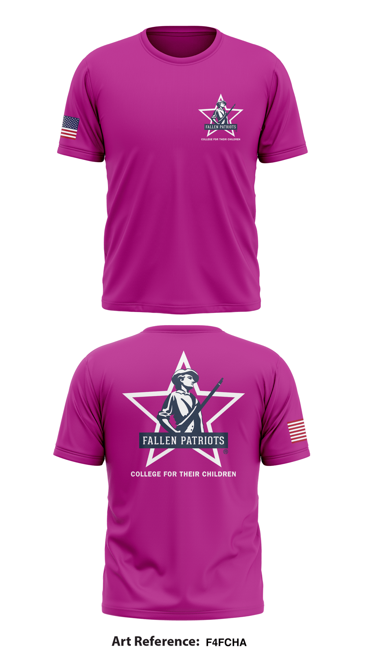 Children of Fallen Patriots Store 1 Core Men's SS Performance Tee - f4fcha