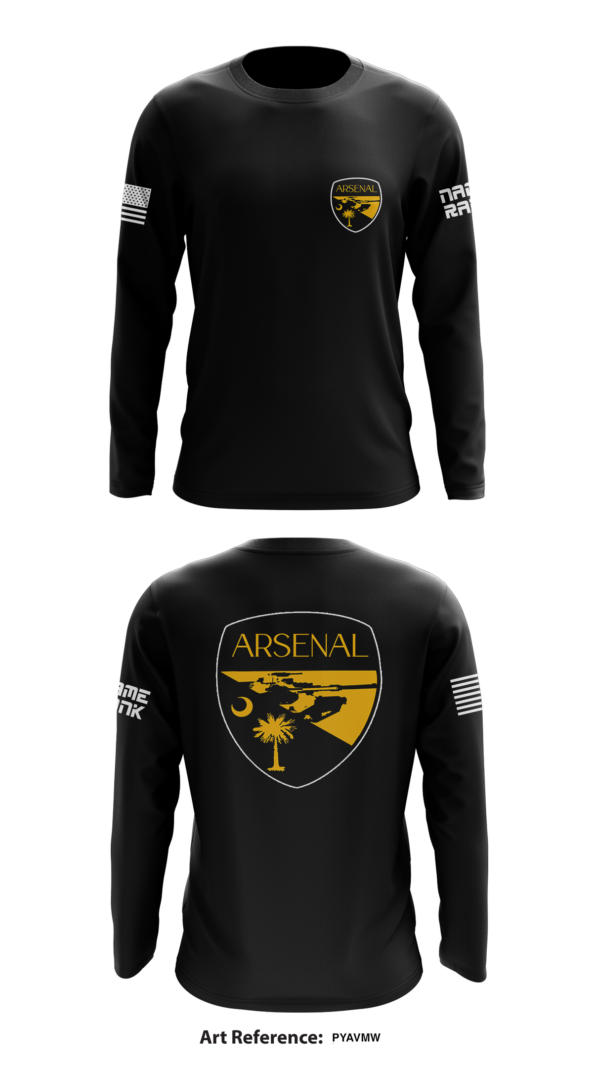 Co A, 4-118 IN Store 1 Core Men's LS Performance Tee - pyavmW