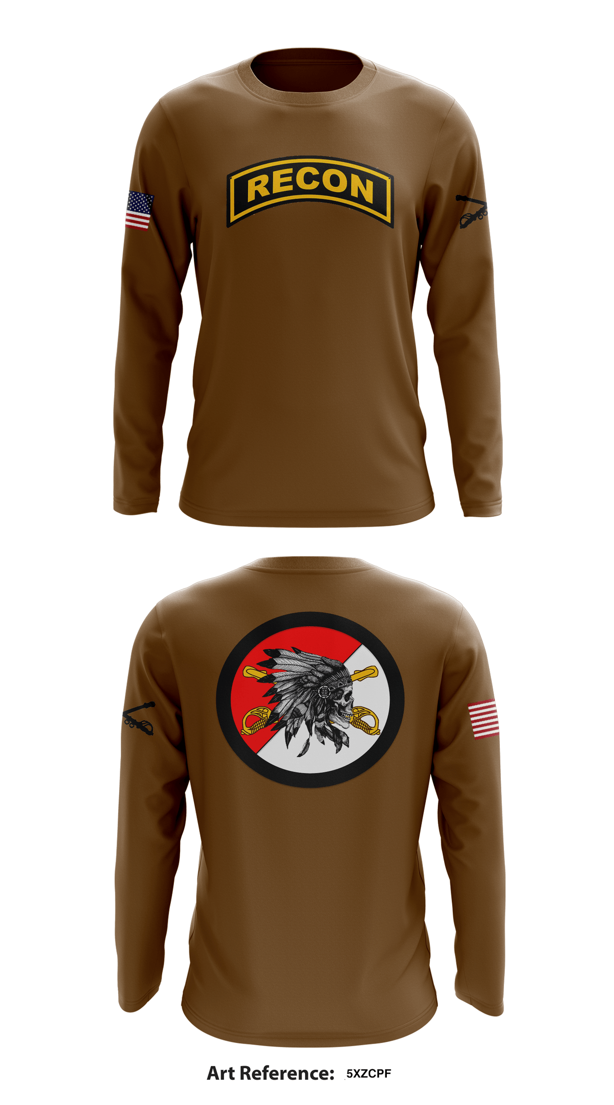 Comanche Store 1 Core Men's LS Performance Tee - 5xZcPf