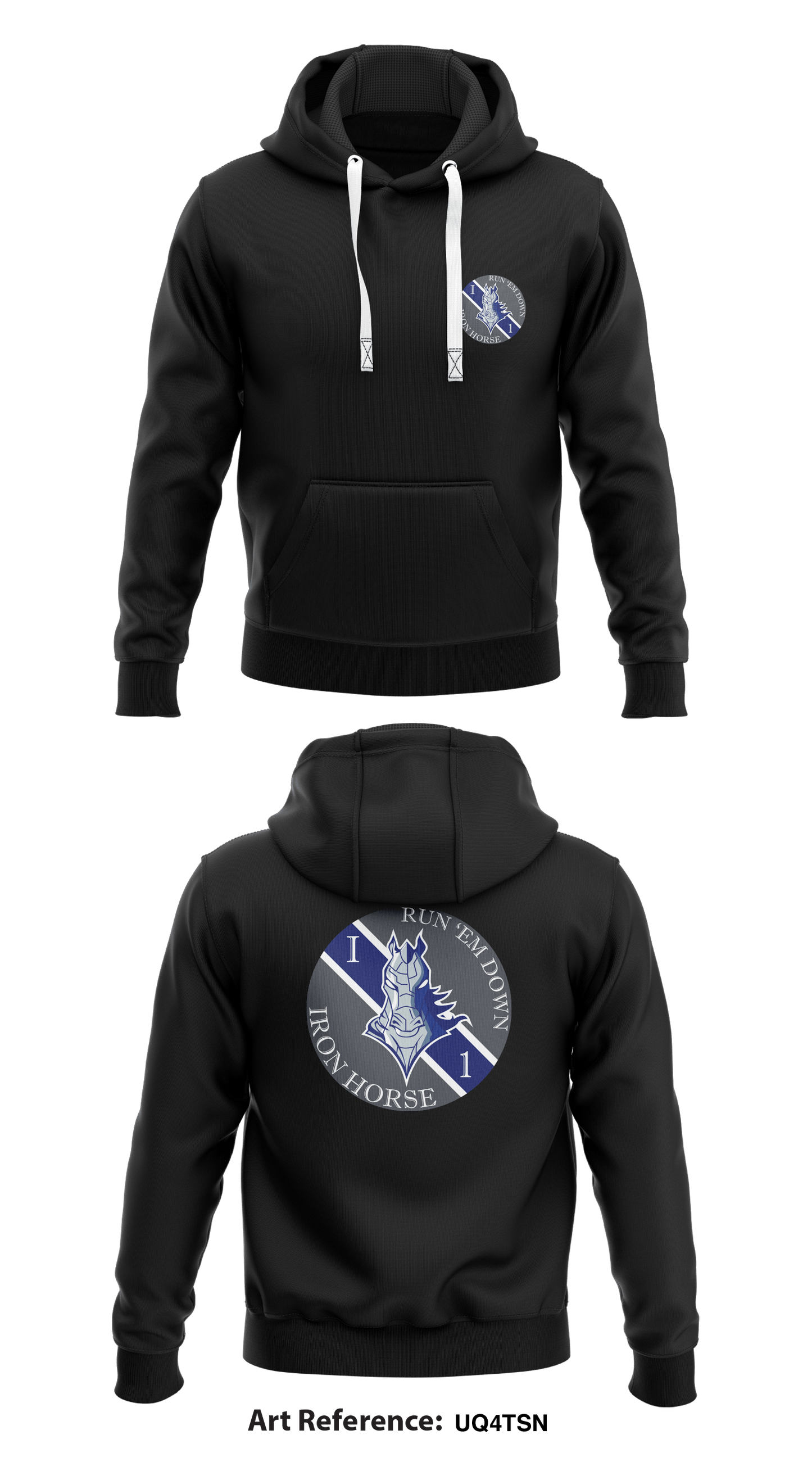 Company I1, USCC Store 1 Core Men's Hooded Performance Sweatshirt - uq4TsN