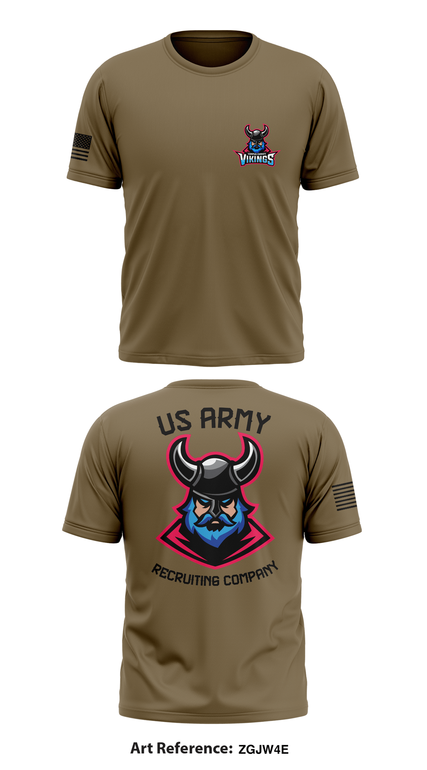 CORPUS CHRISTI US ARMY RECRUITING COMPANY Store 1 Core Men's SS Performance Tee - ZGjW4E