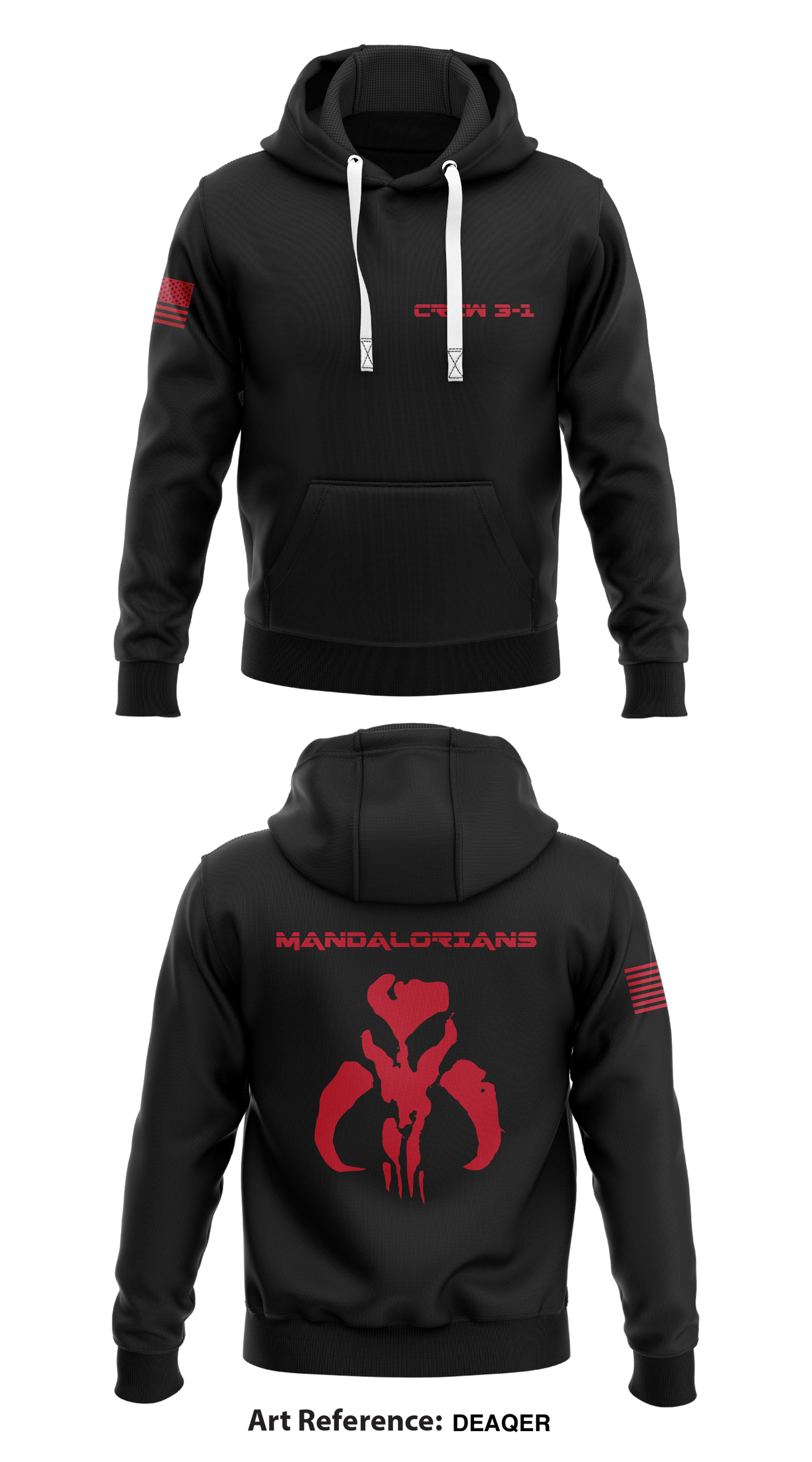 Crew 3-1 Store 1 Core Men's Hooded Performance Sweatshirt - dEAQeR