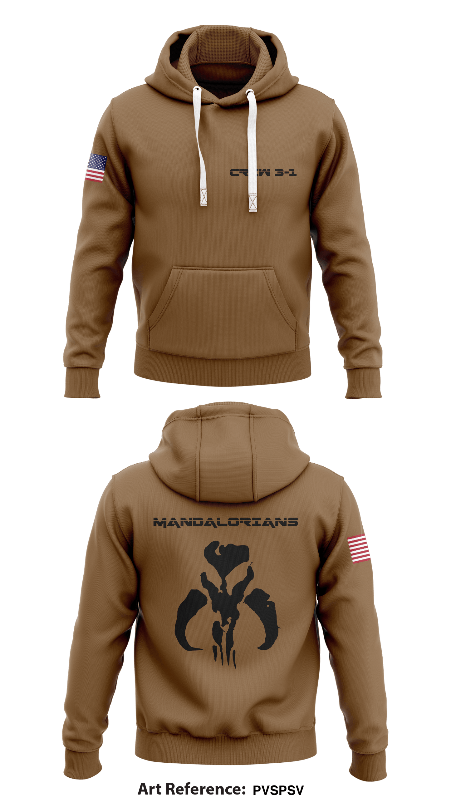 Crew 3-1 Store 1 Core Men's Hooded Performance Sweatshirt - pVsPsV