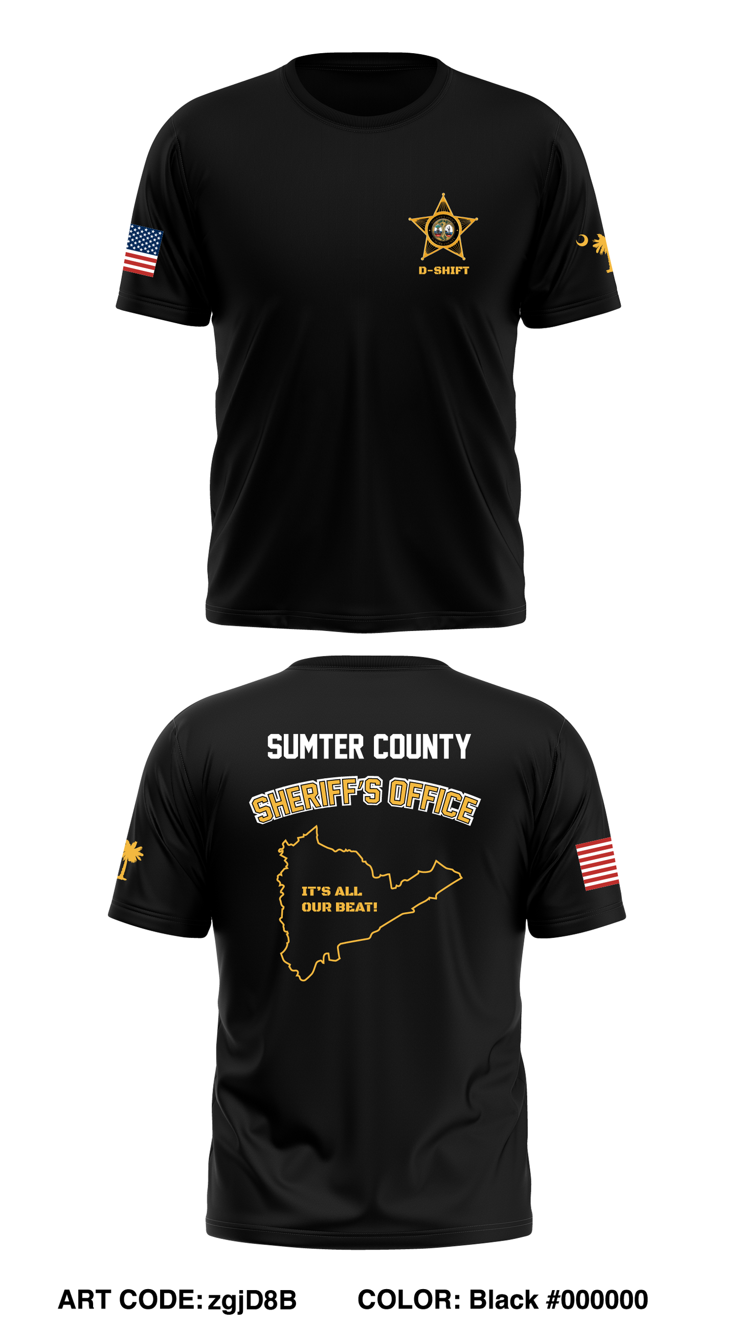 D-Shift Store 1 Core Men's SS Performance Tee - zgjD8B