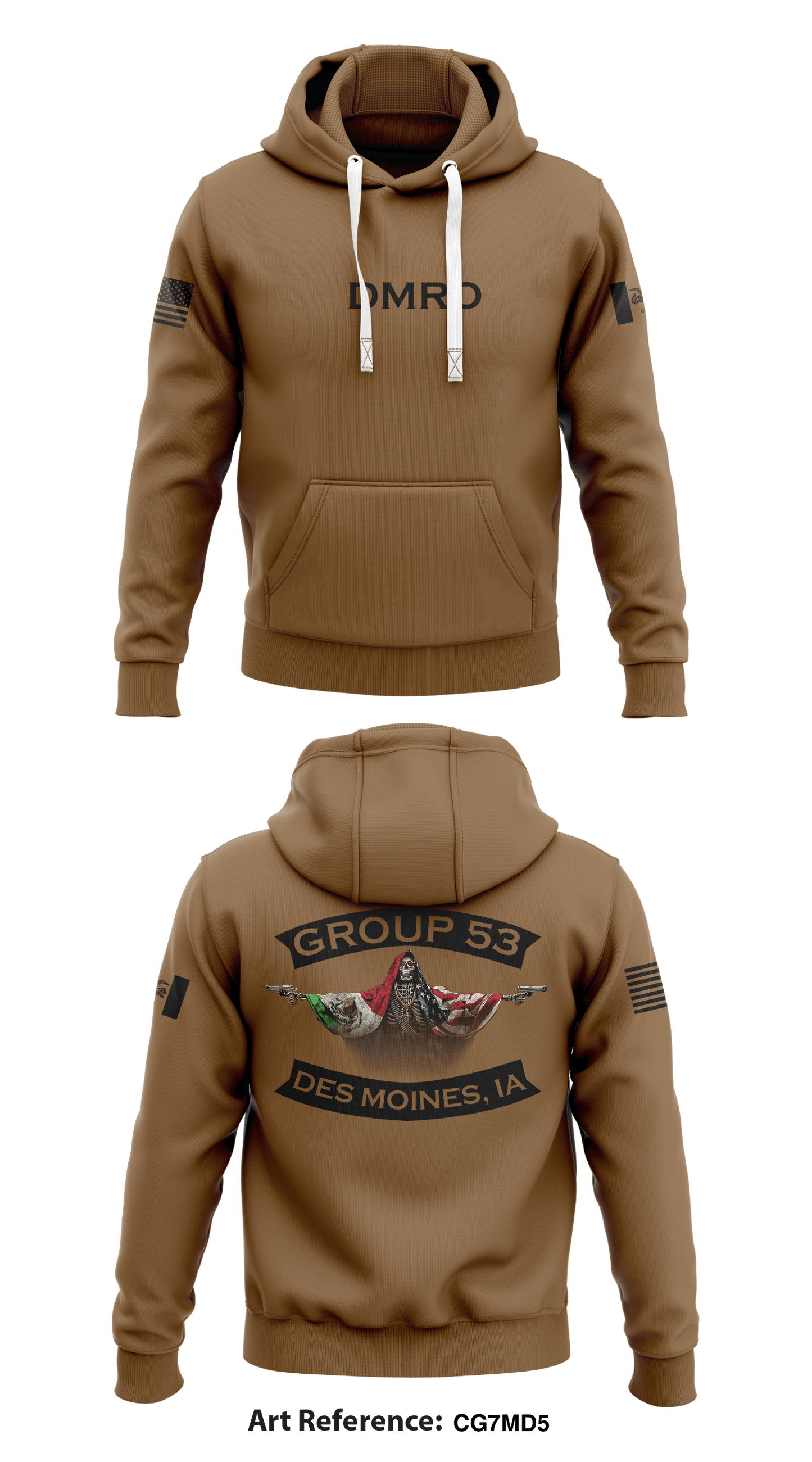 DEA1 Core Men's Hooded Performance Sweatshirt - Cg7mD5