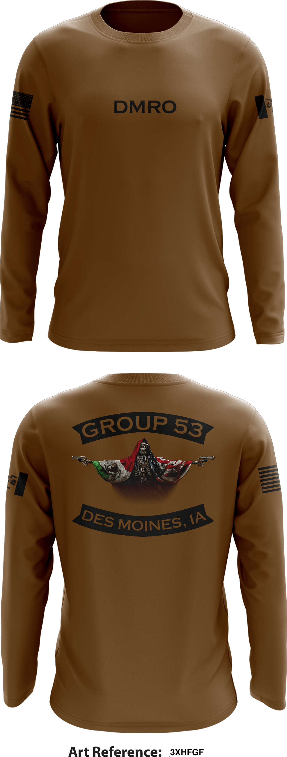 DEA1 Core Men's LS Performance Tee - 3XHfgF
