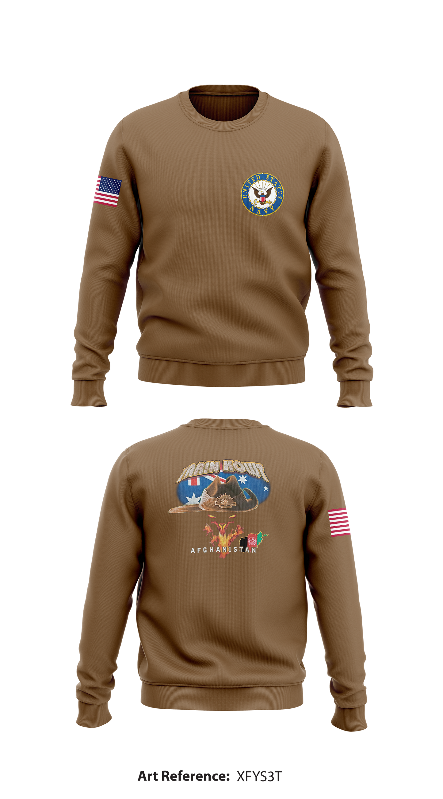 DOMEX RC SOUTH Store 1 Core Men's Crewneck Performance Sweatshirt - Xfys3T