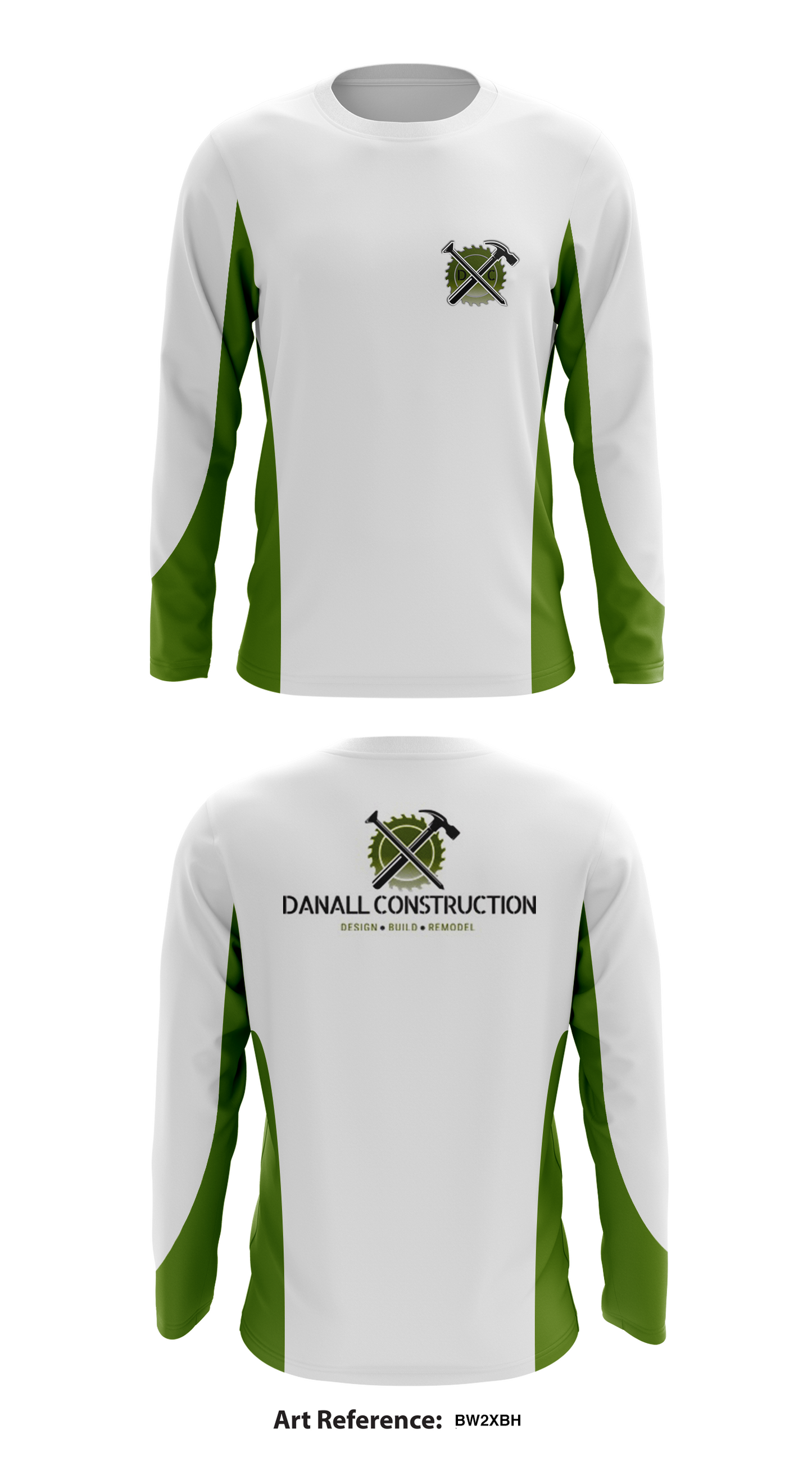 Danall Construction Store 1 Core Men's LS Performance Tee - bW2xBh