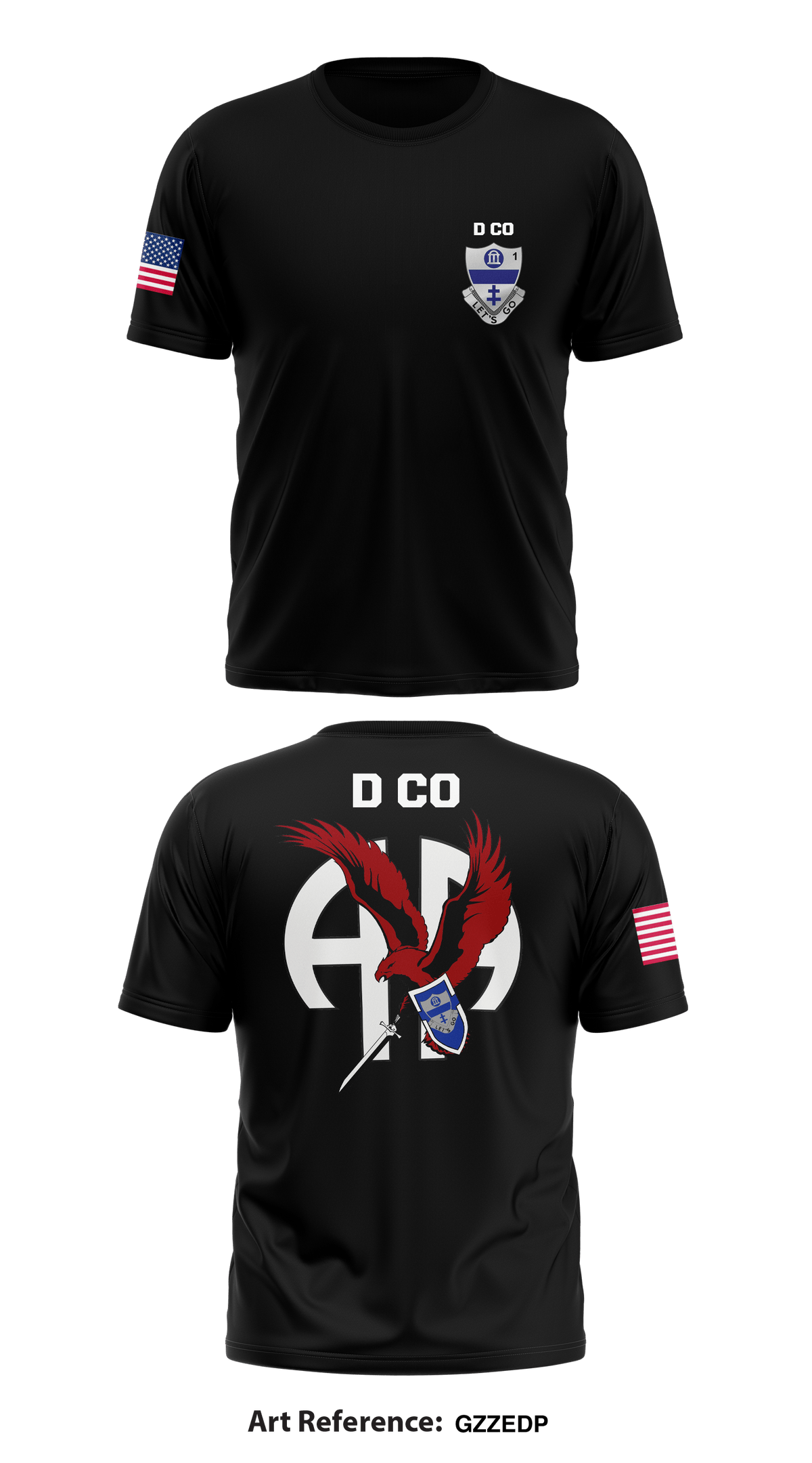 Delta Company 1/325 AIR Core Men's SS Performance Tee - gZZeDp