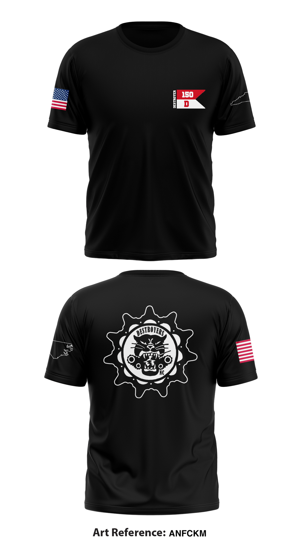 Delta Troop 1/150th ARS Core Men's SS Performance Tee - anFCkM