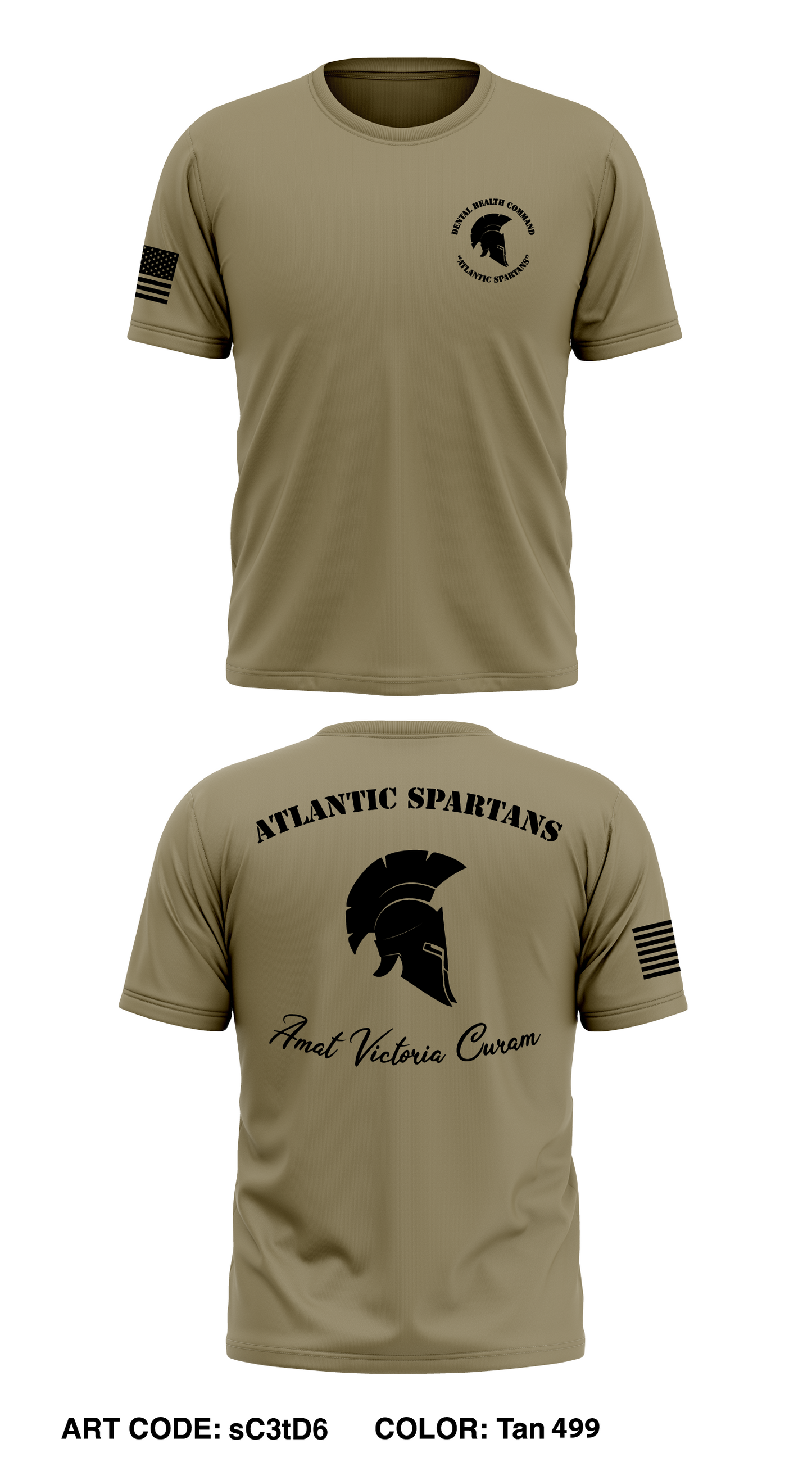 Dental Health Command-Atlantic Store 1 Core Men's SS Performance Tee - sC3tD6