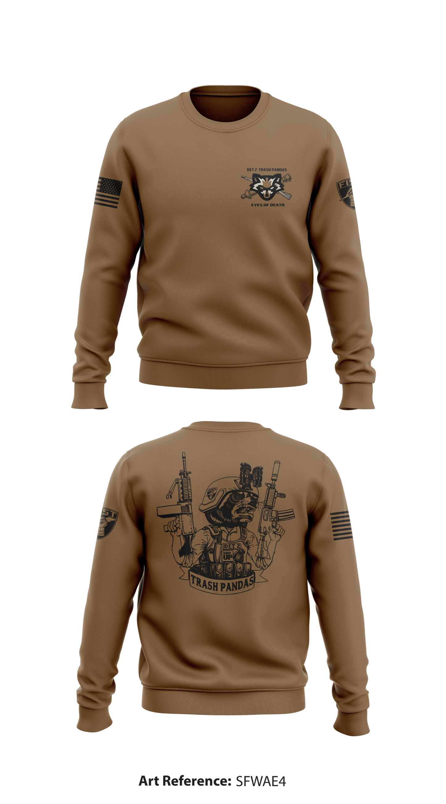 Det 2 122FA Store 1 Core Men's Crewneck Performance Sweatshirt - sfwaE4