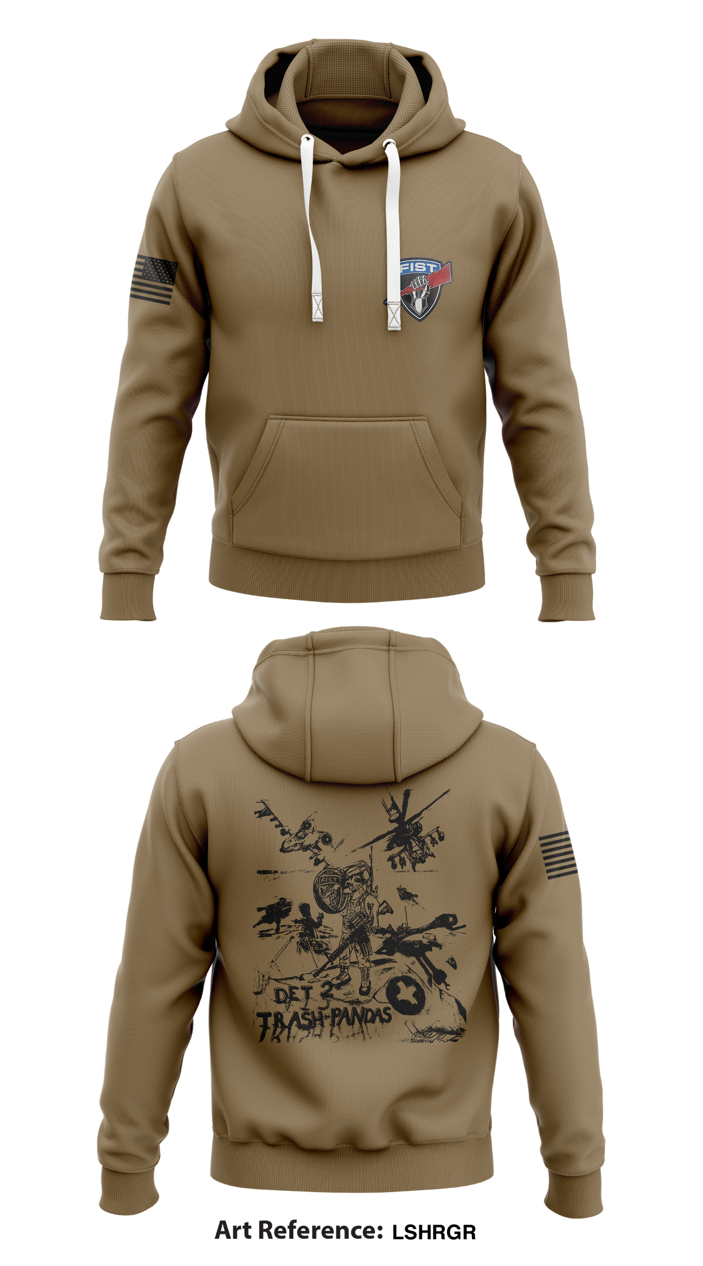 Det 2 2-122fa Store 1 Core Men's Hooded Performance Sweatshirt - LshrgR