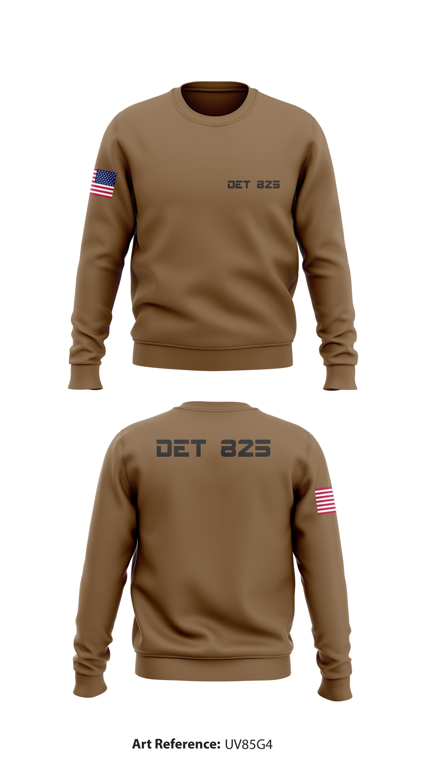 Det 825 Store 1 Core Men's Crewneck Performance Sweatshirt - uV85g4