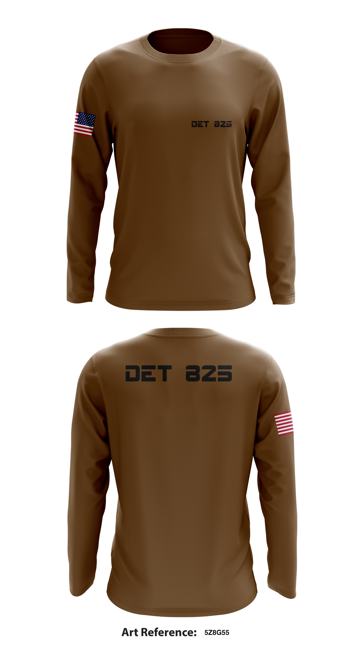 Det 825 Store 1 Core Men's LS Performance Tee - 5z8g55