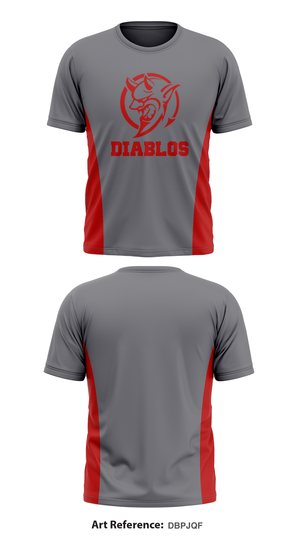 Diablos Store 2 Core Men's SS Performance Tee - dBPJqF