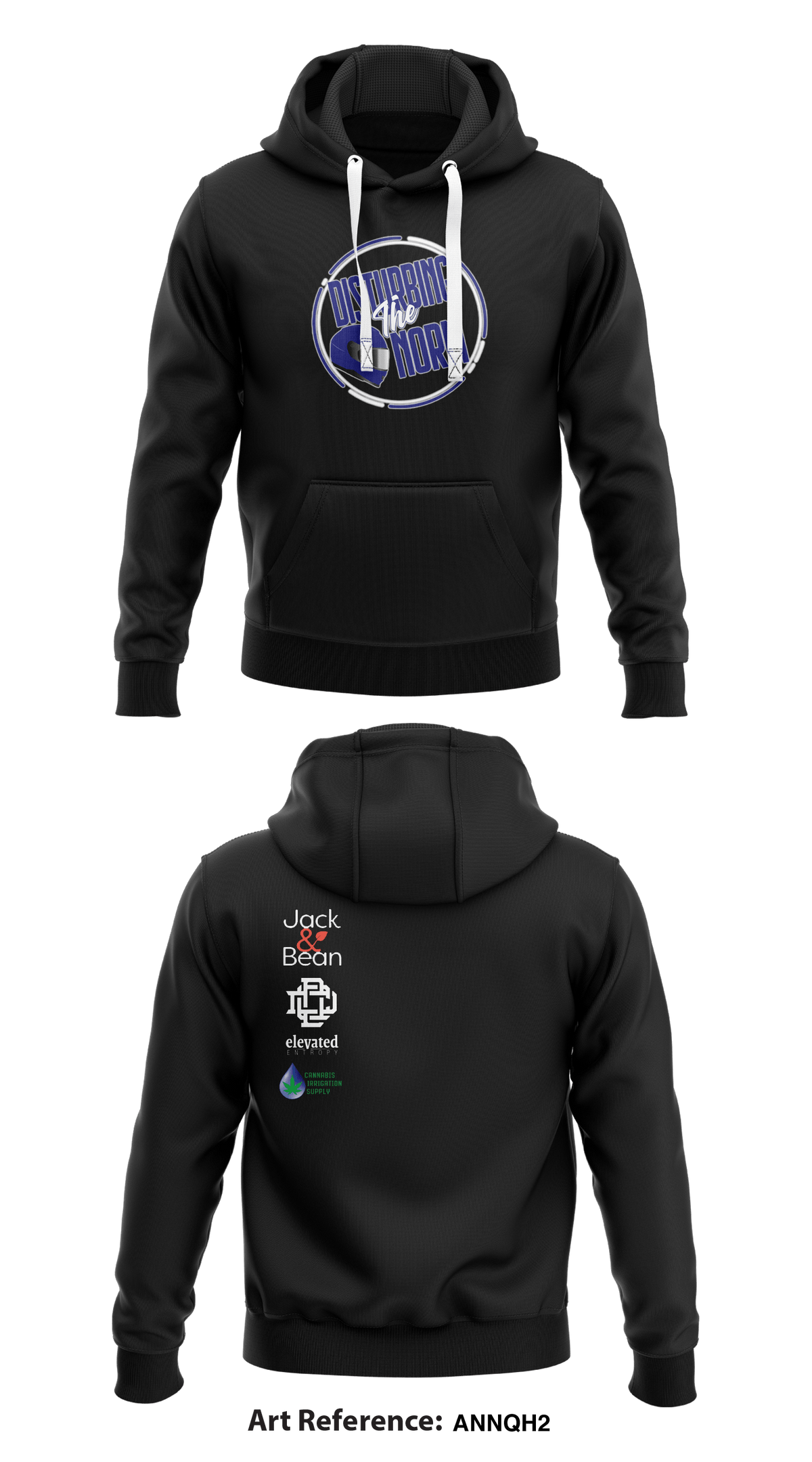 Disturbing The Norm (DTN) Store 1 Core Men's Hooded Performance Sweatshirt - annQH2