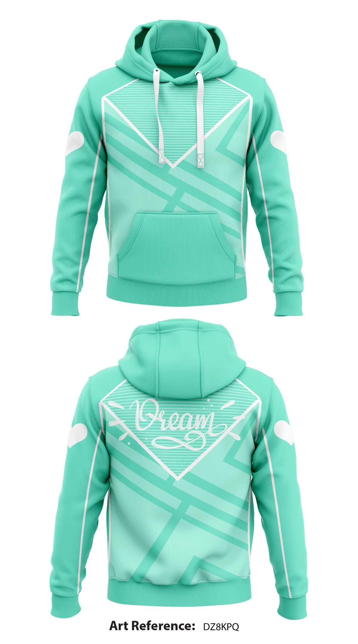 Dream 1 Core Men's Hooded Performance Sweatshirt - dZ8kPQ