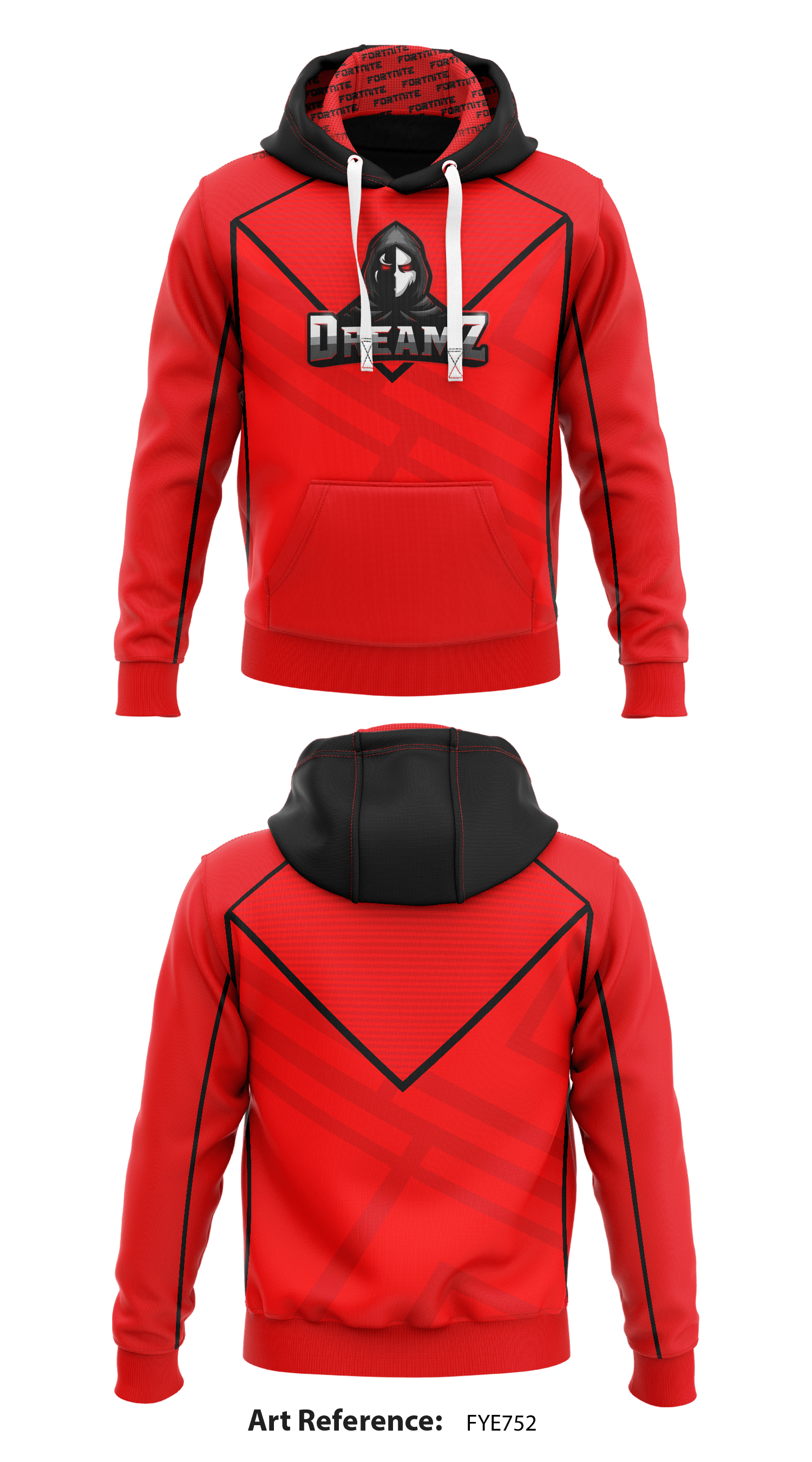 Fortnite camo hoodie hooded top sweatshirt