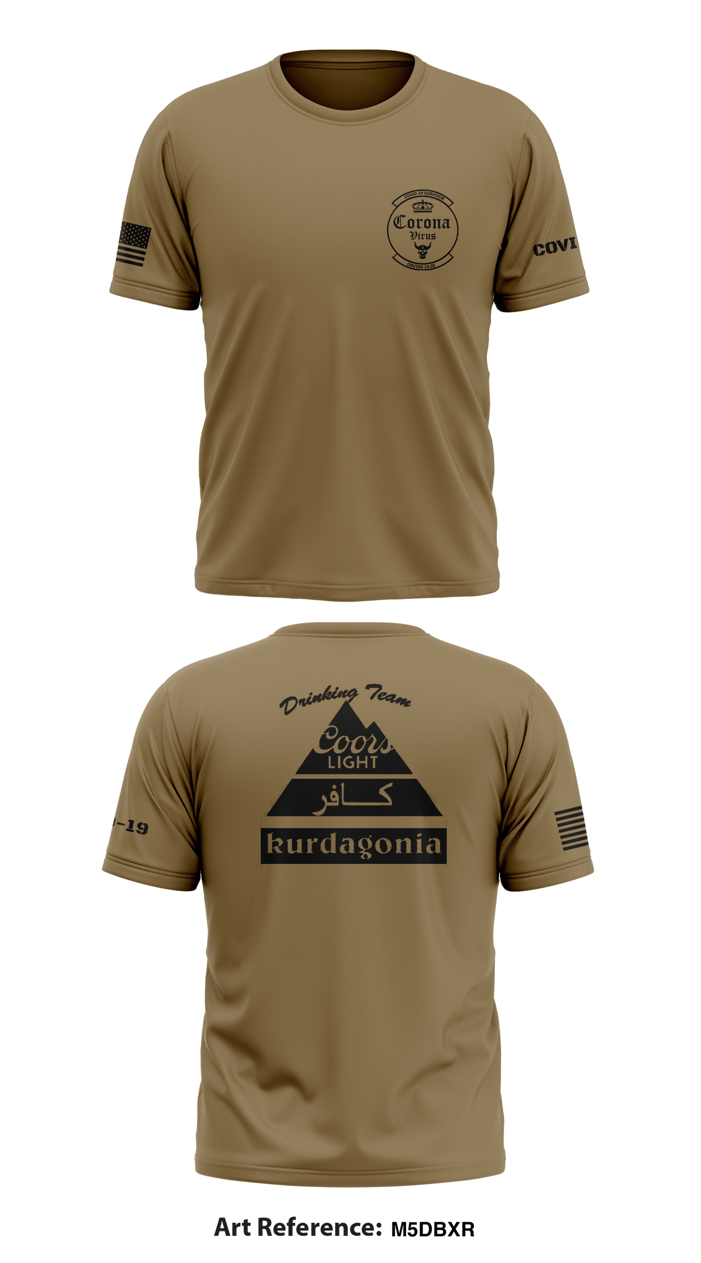 Drinking Team Kurdagonia Store 1 Core Men's SS Performance Tee - M5DBXR