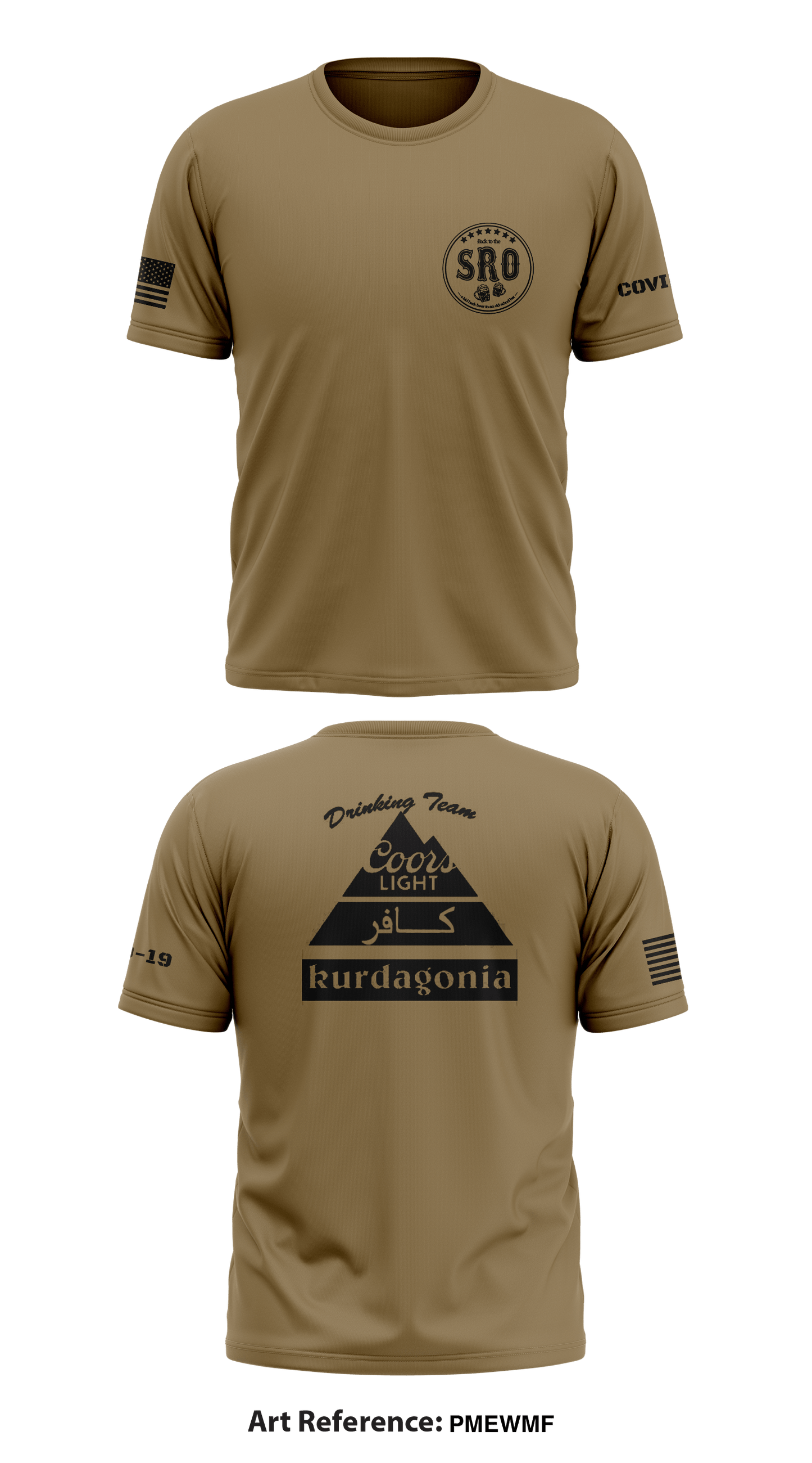 Drinking Team Kurdagonia Store 1 Core Men's SS Performance Tee - PMeWMF