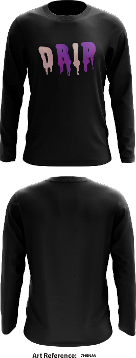 DRIP Store 1 Core Men's LS Performance Tee - 7h9NAv