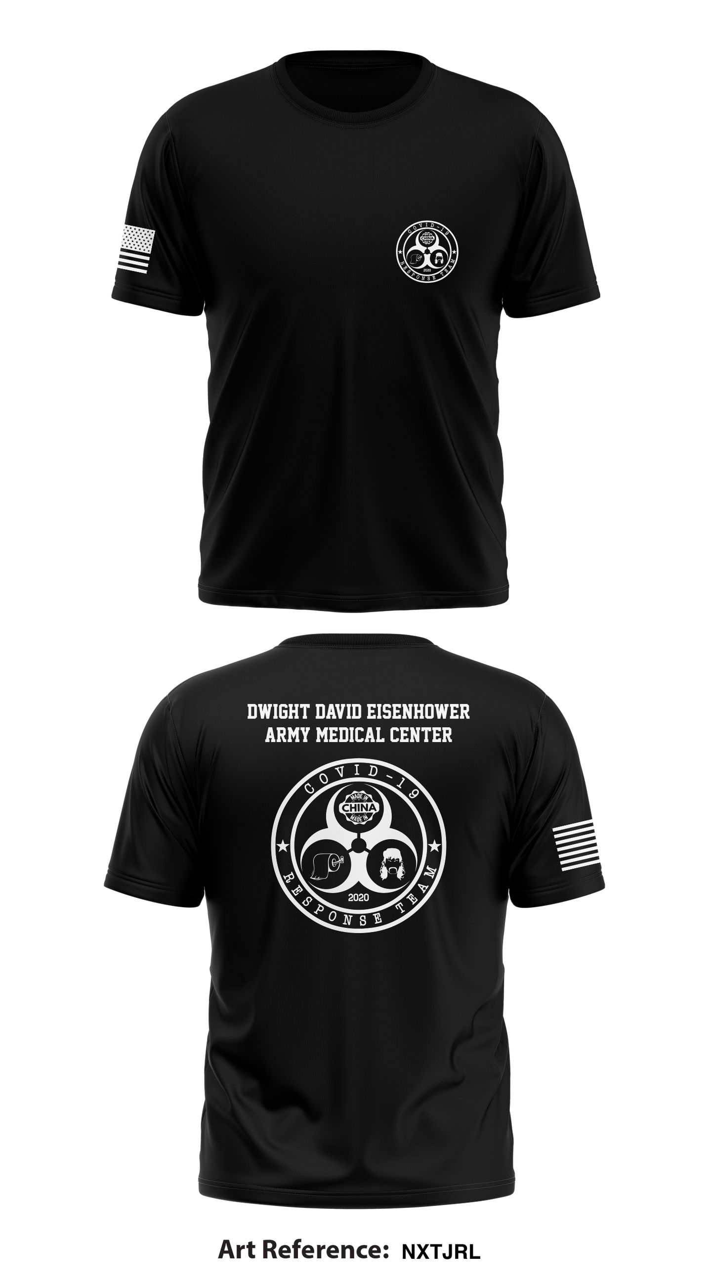 Dwight David Eisenhower Army Medical Center Store 1 Core Men's SS Performance Tee - NXTJRL