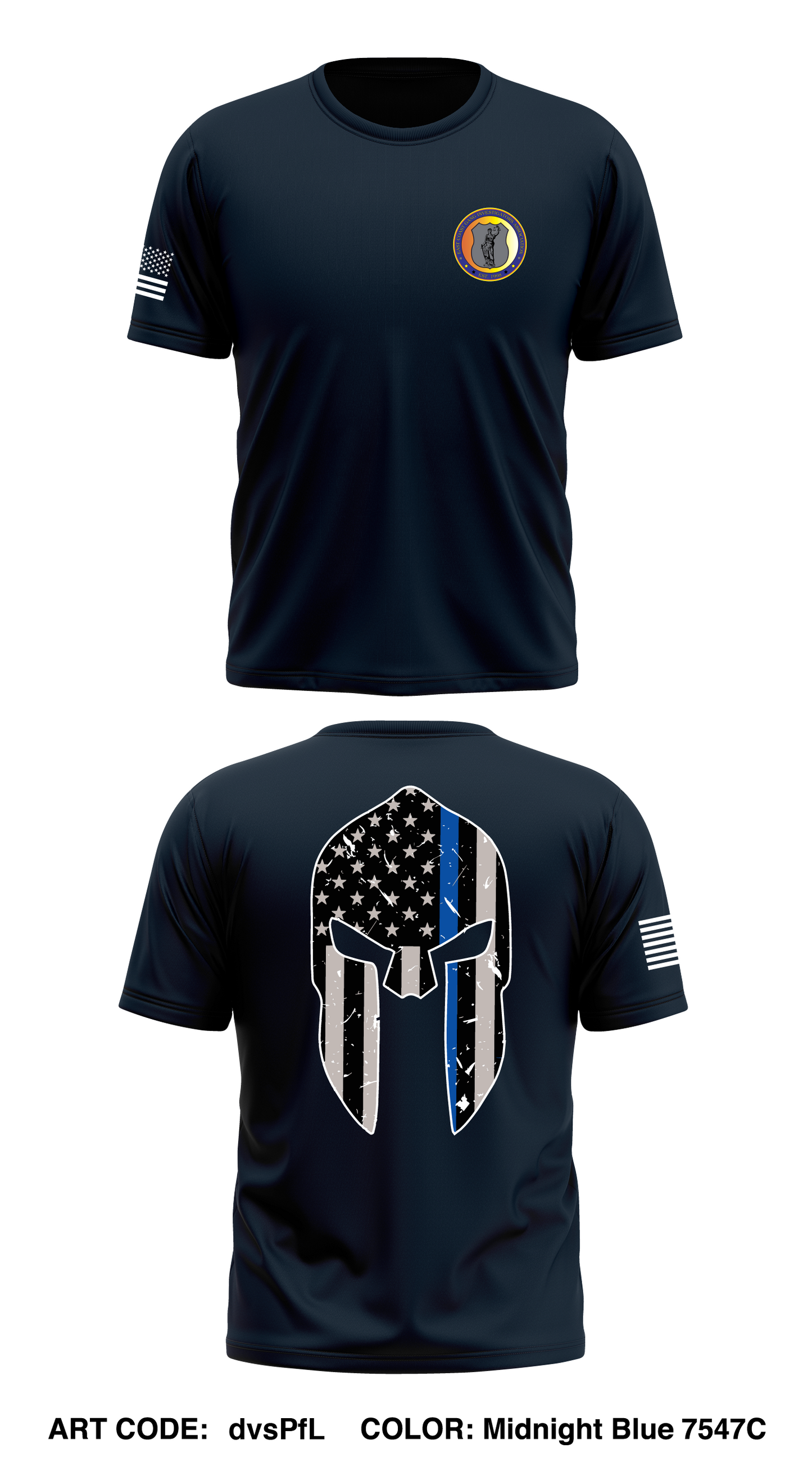 ECGIA Store 1 Core Men's SS Performance Tee - dvsPfL