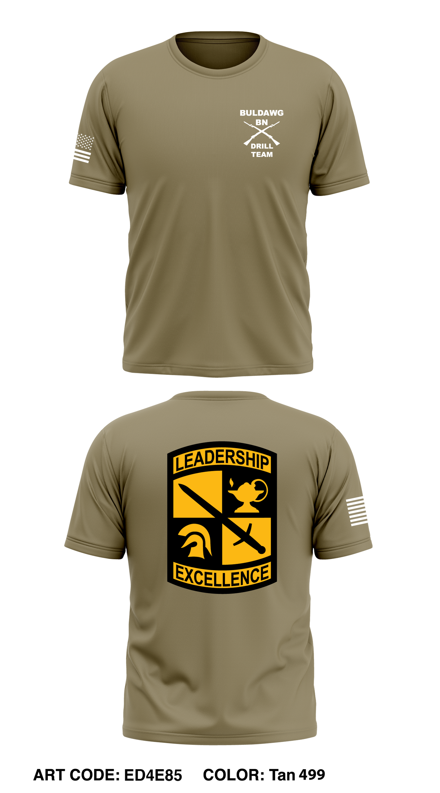 Bulldawg BN Core Men's SS Performance Tee - ED4E85