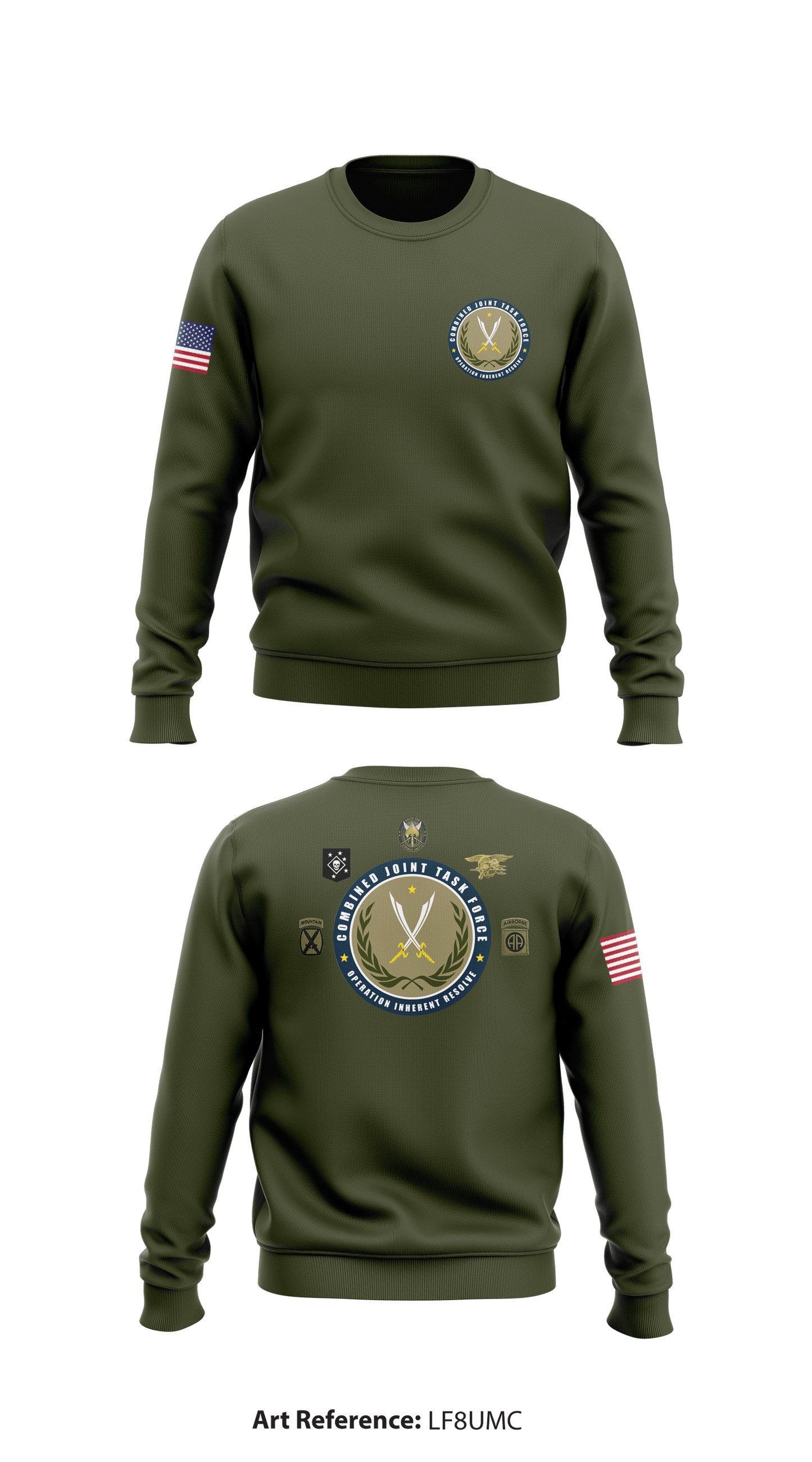 EMU10G Store 1 Core Men's Crewneck Performance Sweatshirt - Lf8uMC