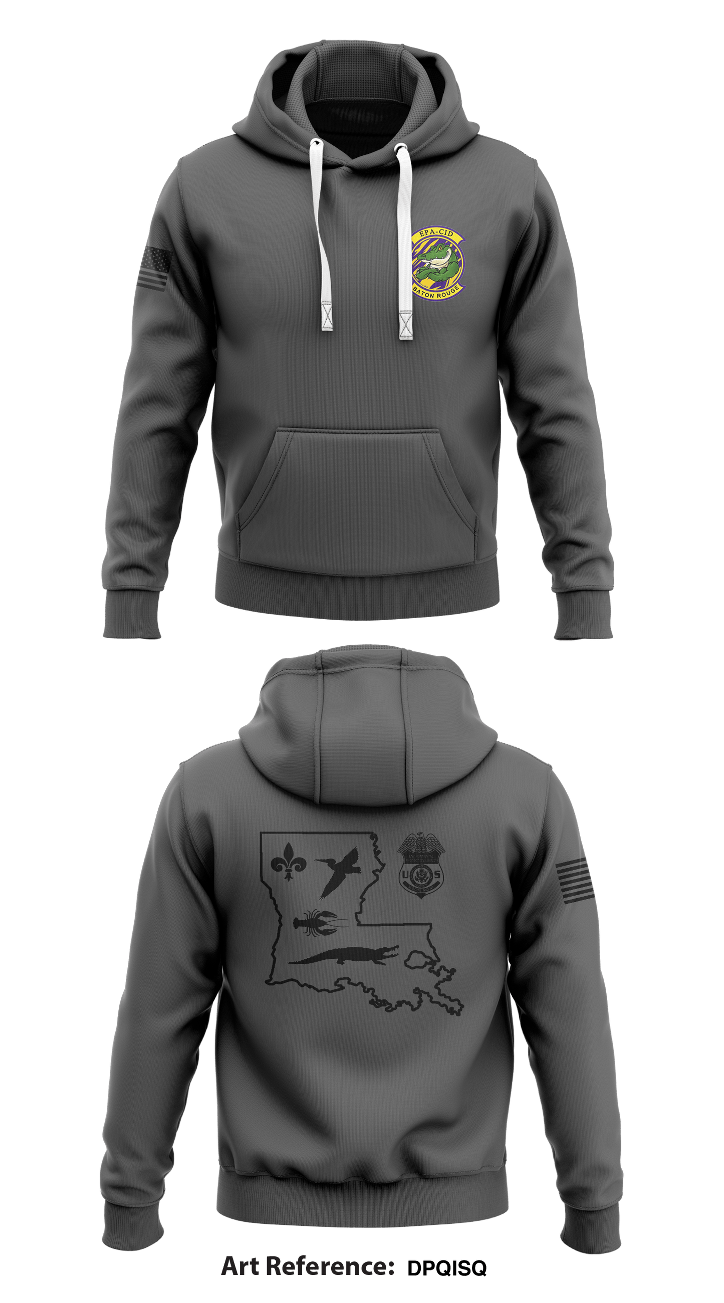 EPA-CID BATON ROUGE RESIDENT OFFICE Store 1 Core Men's Hooded Performance Sweatshirt - dPqiSQ