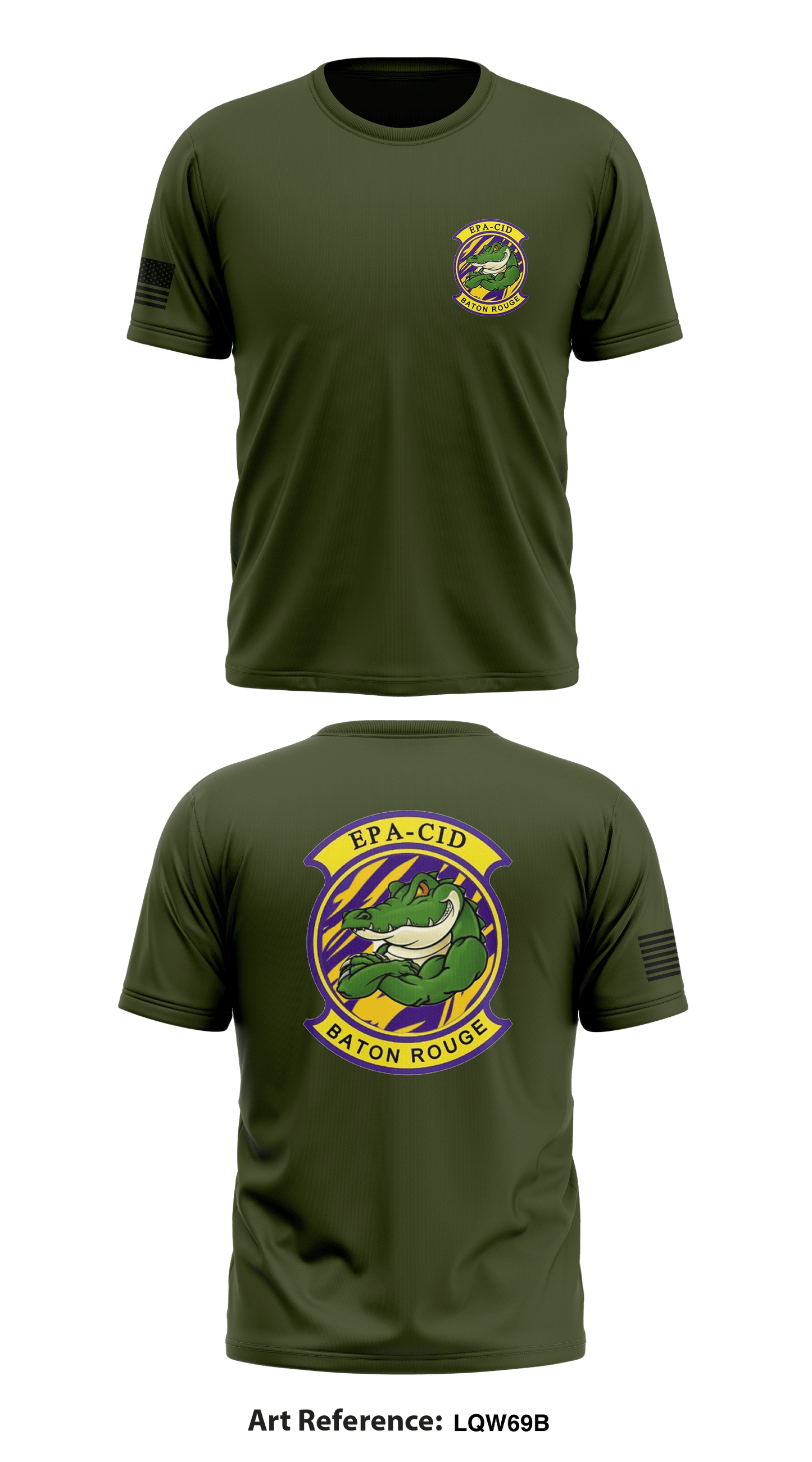 EPA-CID BATON ROUGE RESIDENT OFFICE Store 1 Core Men's SS Performance Tee - LQw69B