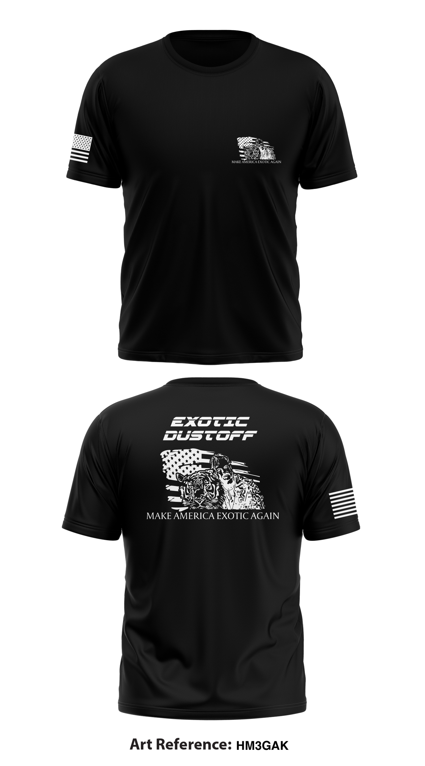 EXOTIC DUSTOFF Store 1 Core Men's SS Performance Tee - hM3gak