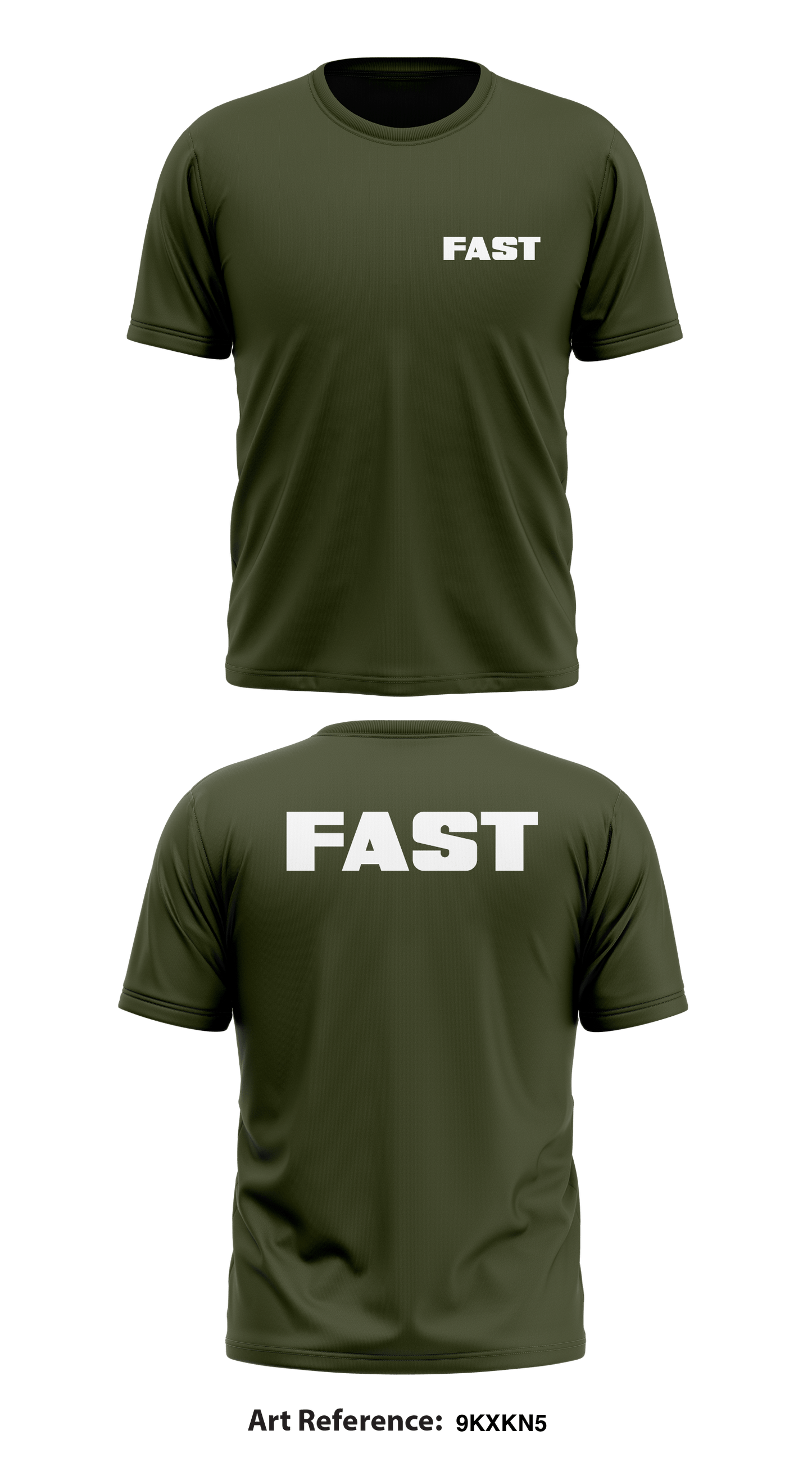 FAST Store 1 Core Men's SS Performance Tee - 9kxkn5