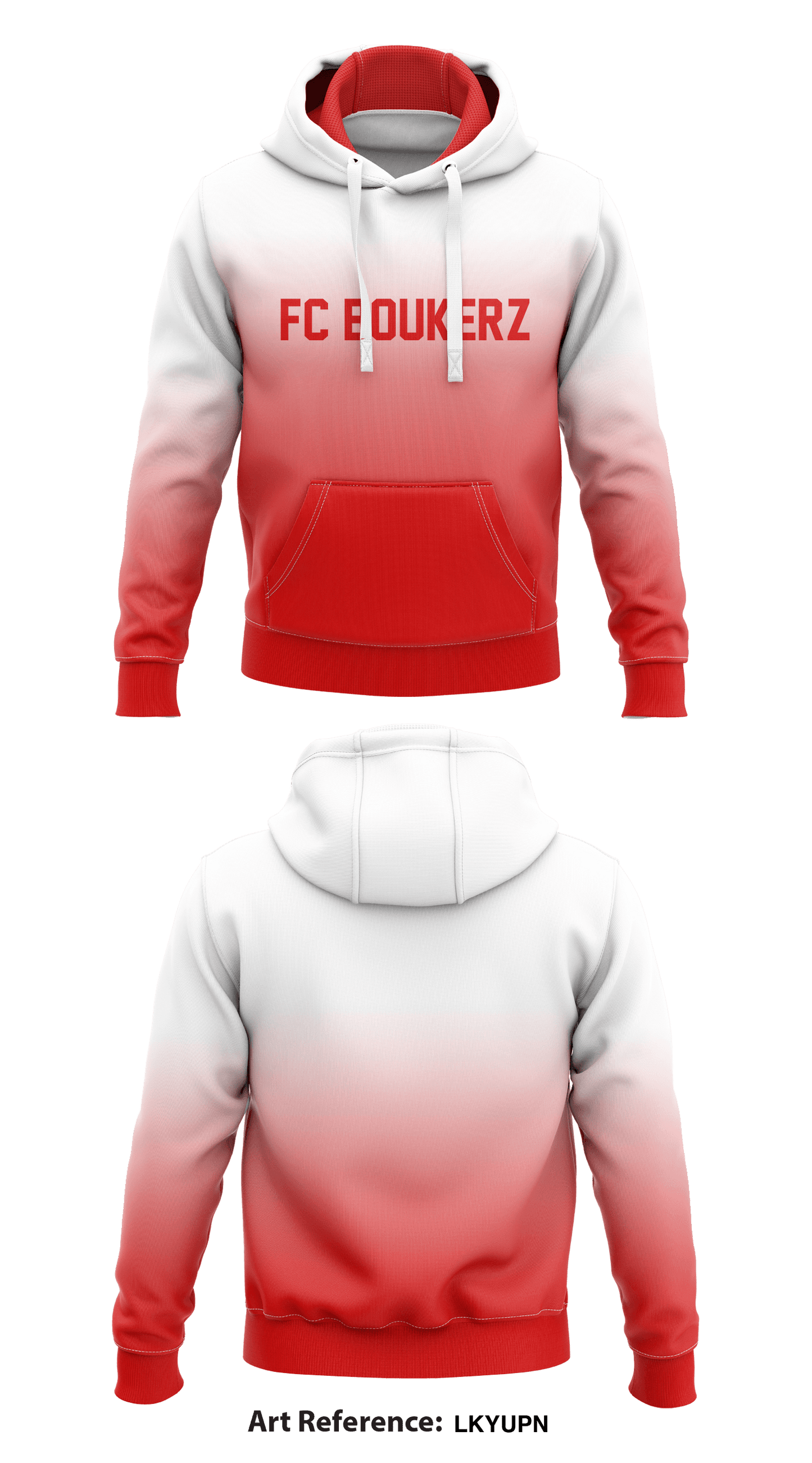 FC Boukerz Store 1 Core Men's Hooded Performance Sweatshirt - LKYupN