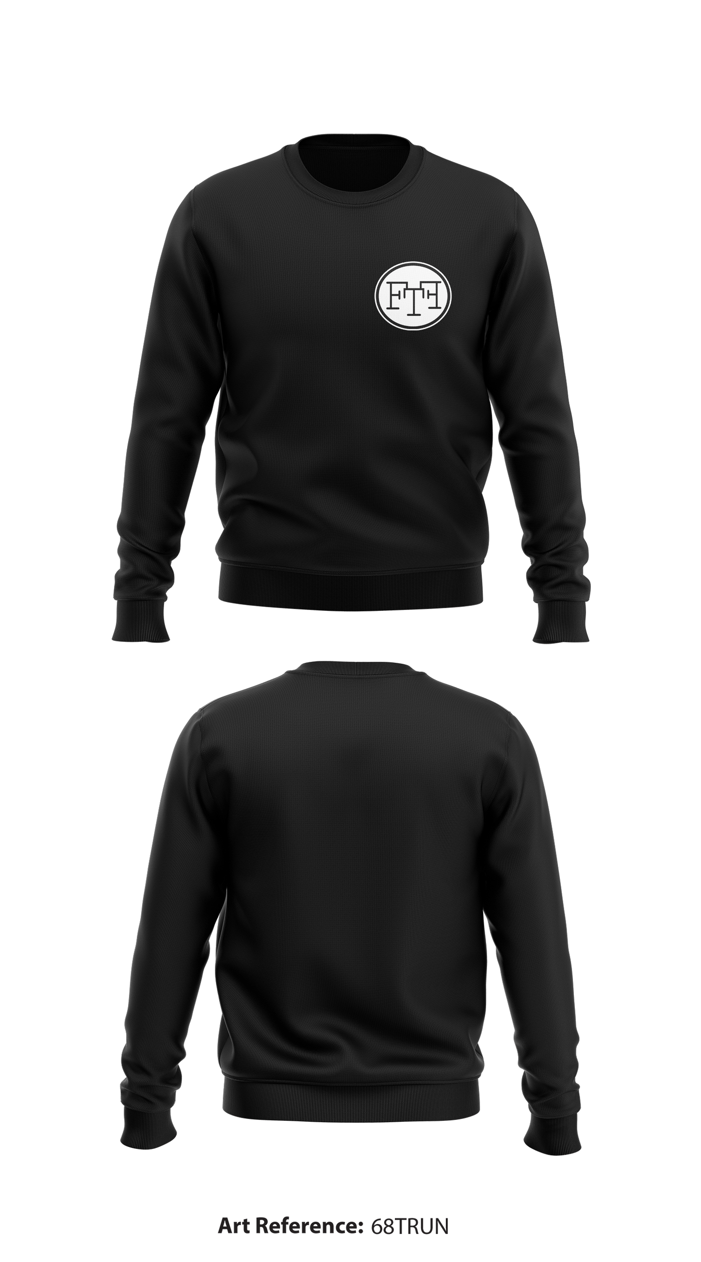 FTFO Core Men's Crewneck Performance Sweatshirt - 68truN