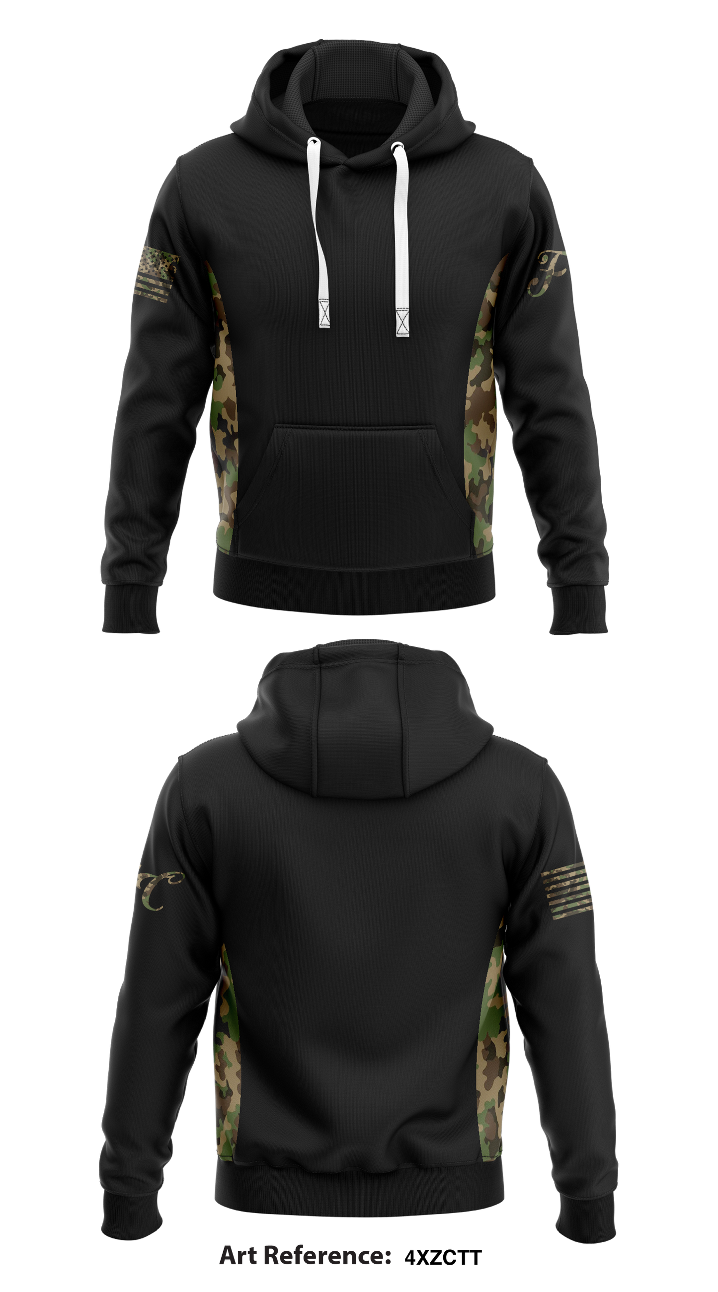 Faith in Camo Store 1 Core Men's Hooded Performance Sweatshirt - 4xZcTt
