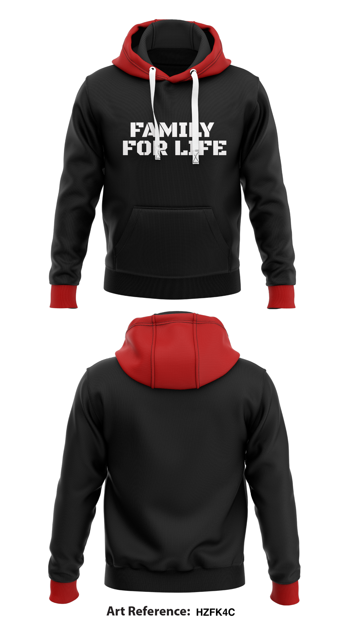 Family For Life Core Men's Hooded Performance Sweatshirt - hZfK4C