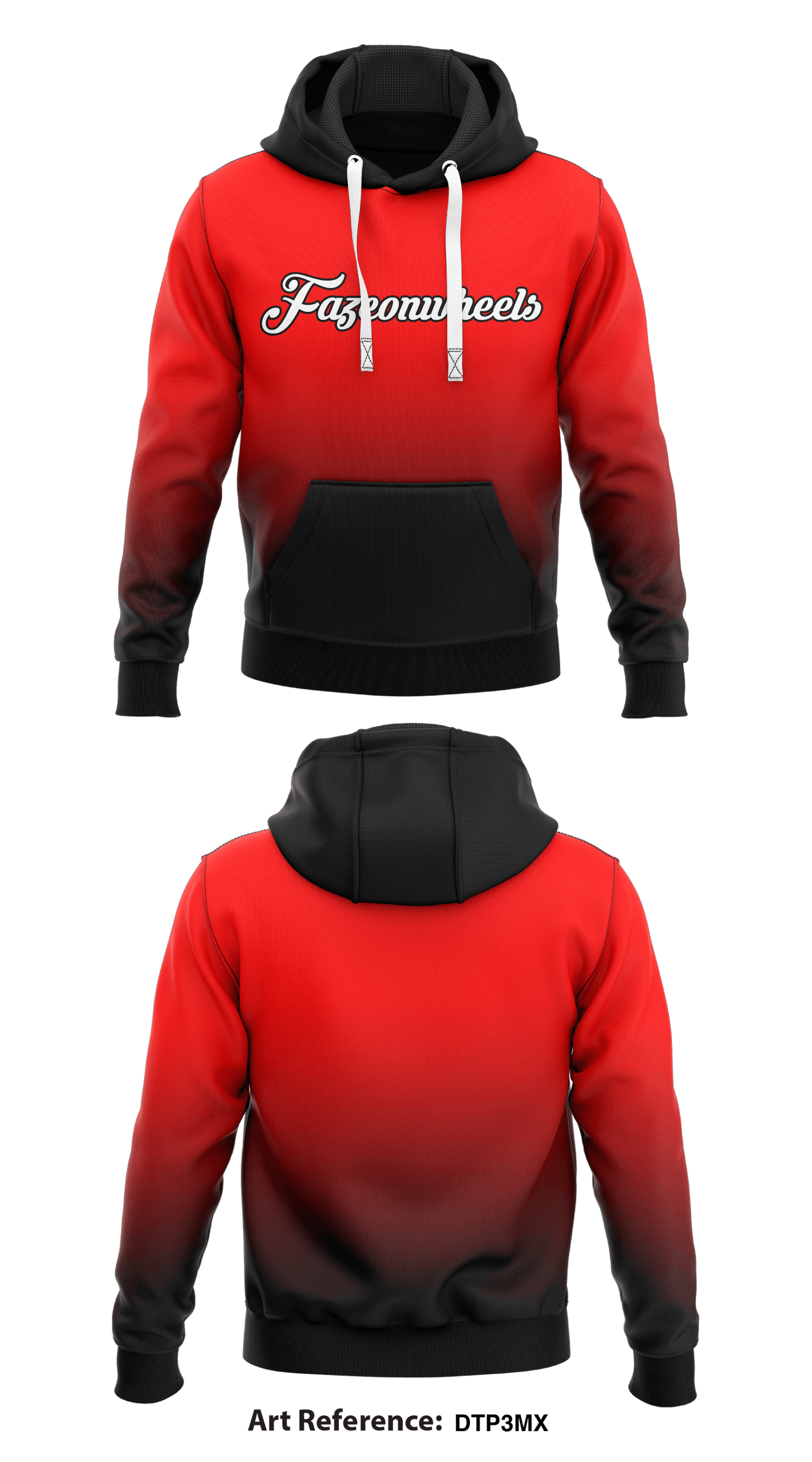 Fazeonwheels Store 1 Core Men's Hooded Performance Sweatshirt - dtP3mX