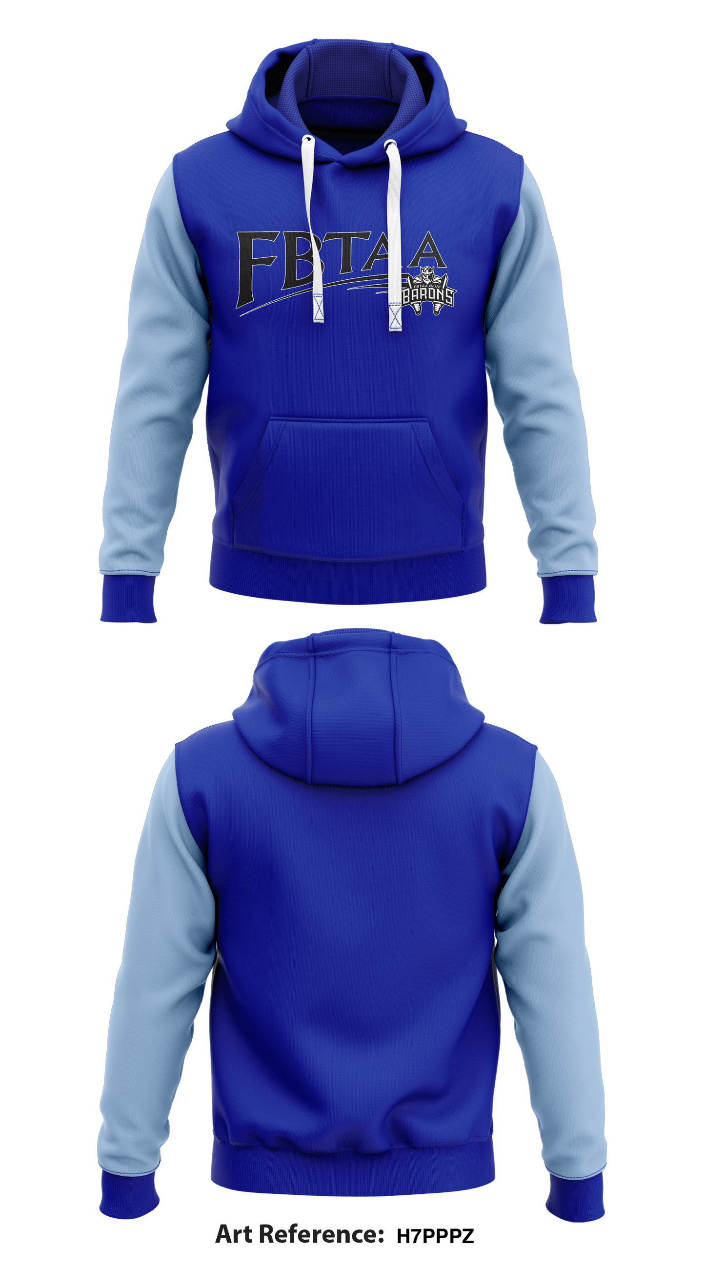 Fbtaa Core Men's Hooded Performance Sweatshirt - h7pPpZ