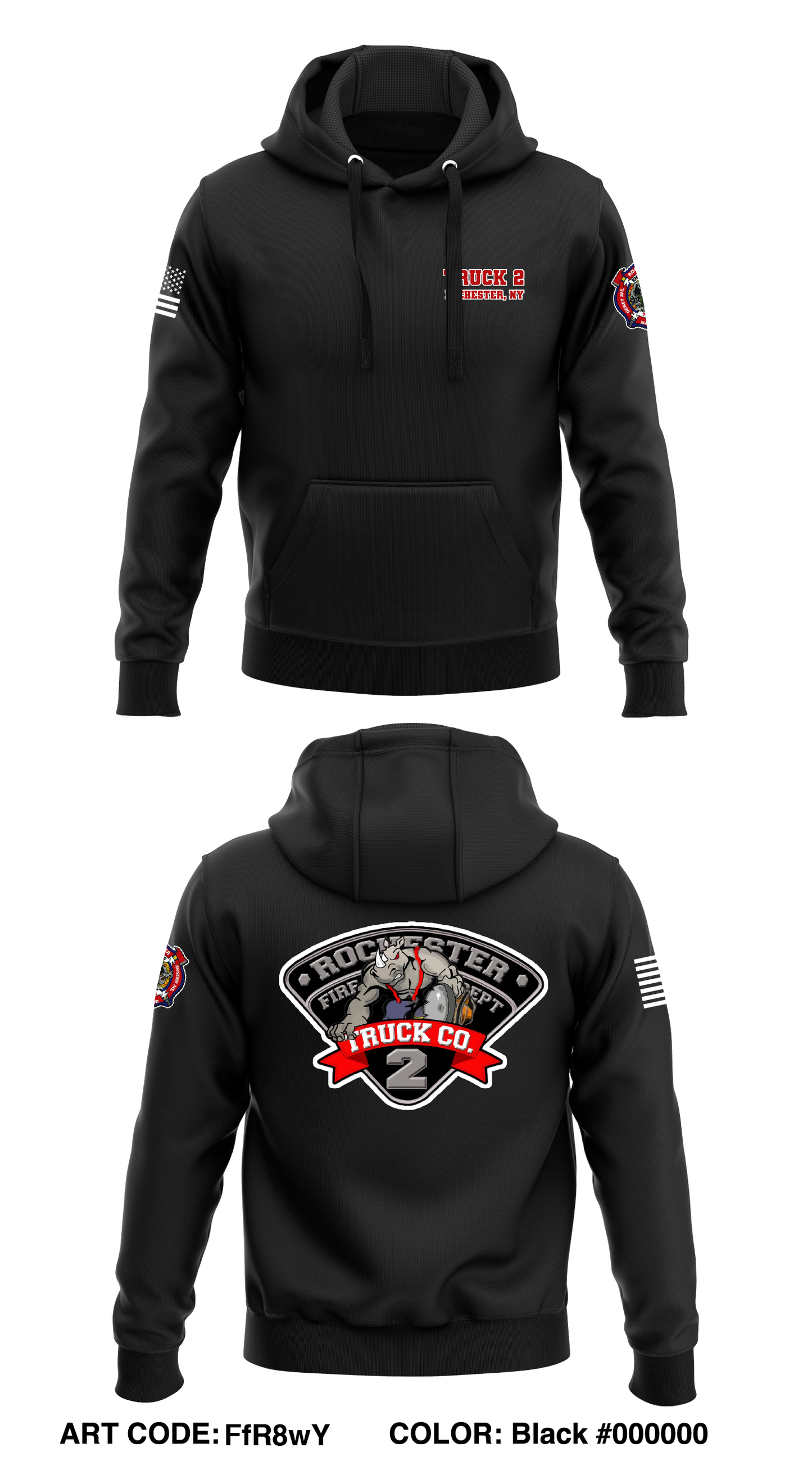 RFD Truck 2 Store 1 Core Men's Hooded Performance Sweatshirt - FfR8wY
