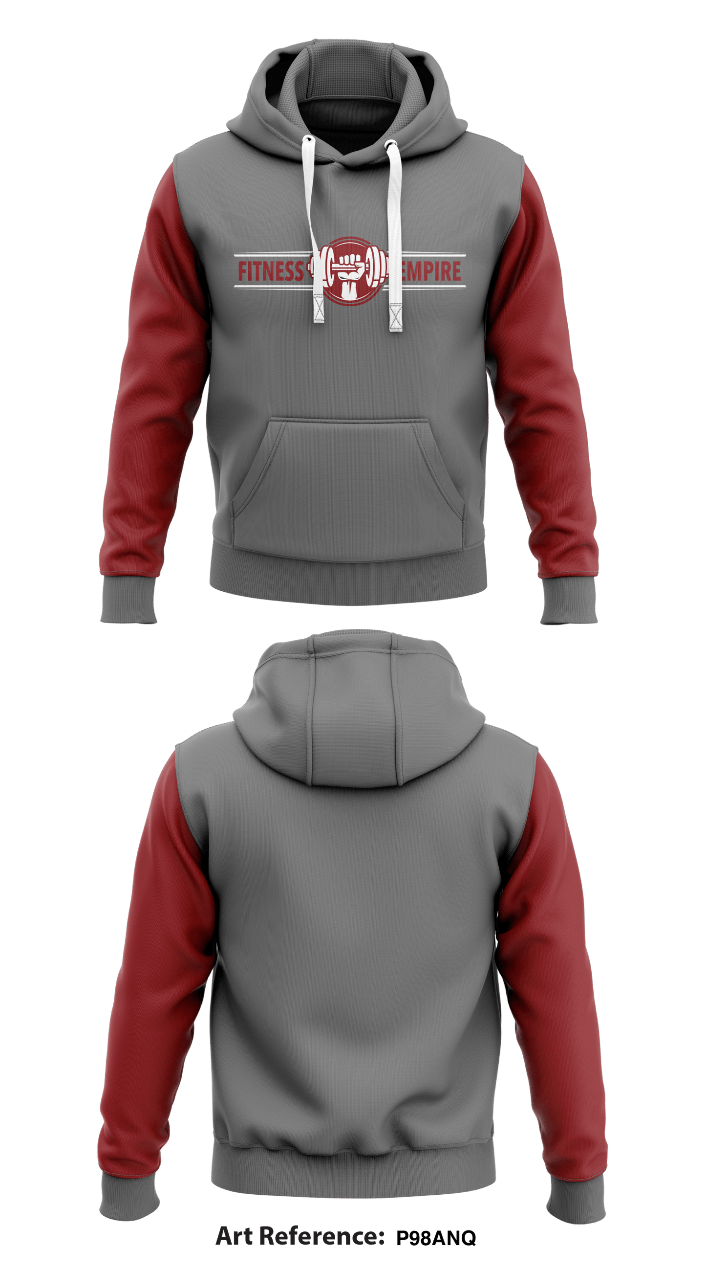 Fitness empire Store 1 Core Men's Hooded Performance Sweatshirt - P98aNq