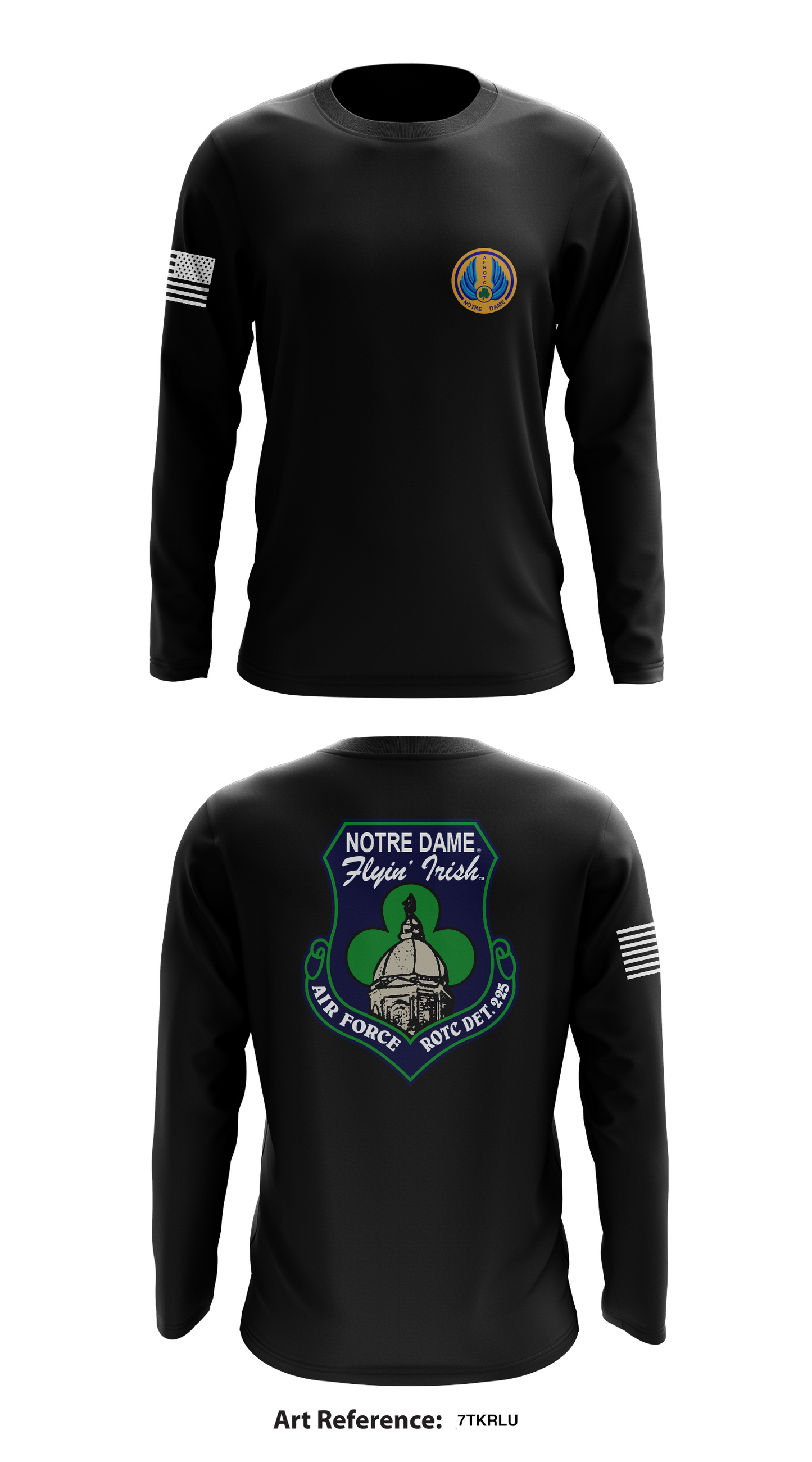 Flyin' Irish Store 1 Core Men's LS Performance Tee - 3tp5Ep